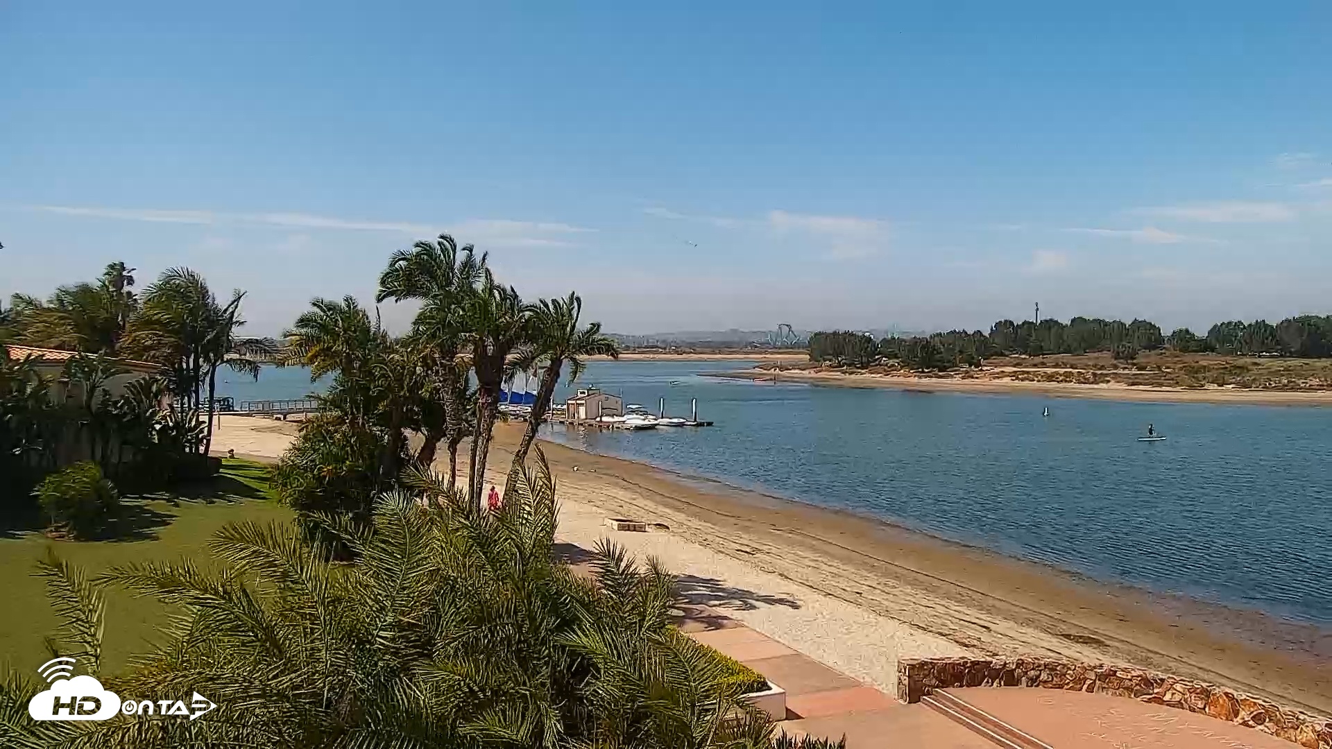 Snapshot of SD Mission Bay Resort Live Webcam taken May 31, 2025, 10:13am PDT
