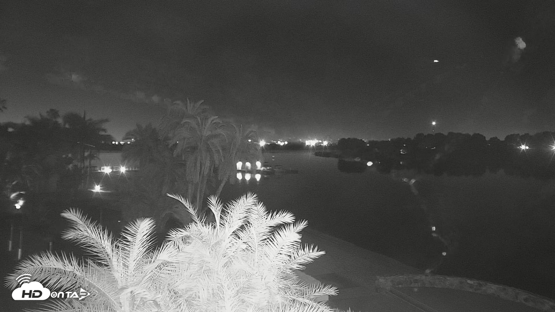 Snapshot of SD Mission Bay Resort Live Webcam taken May 19, 2026, 10:32pm PDT
