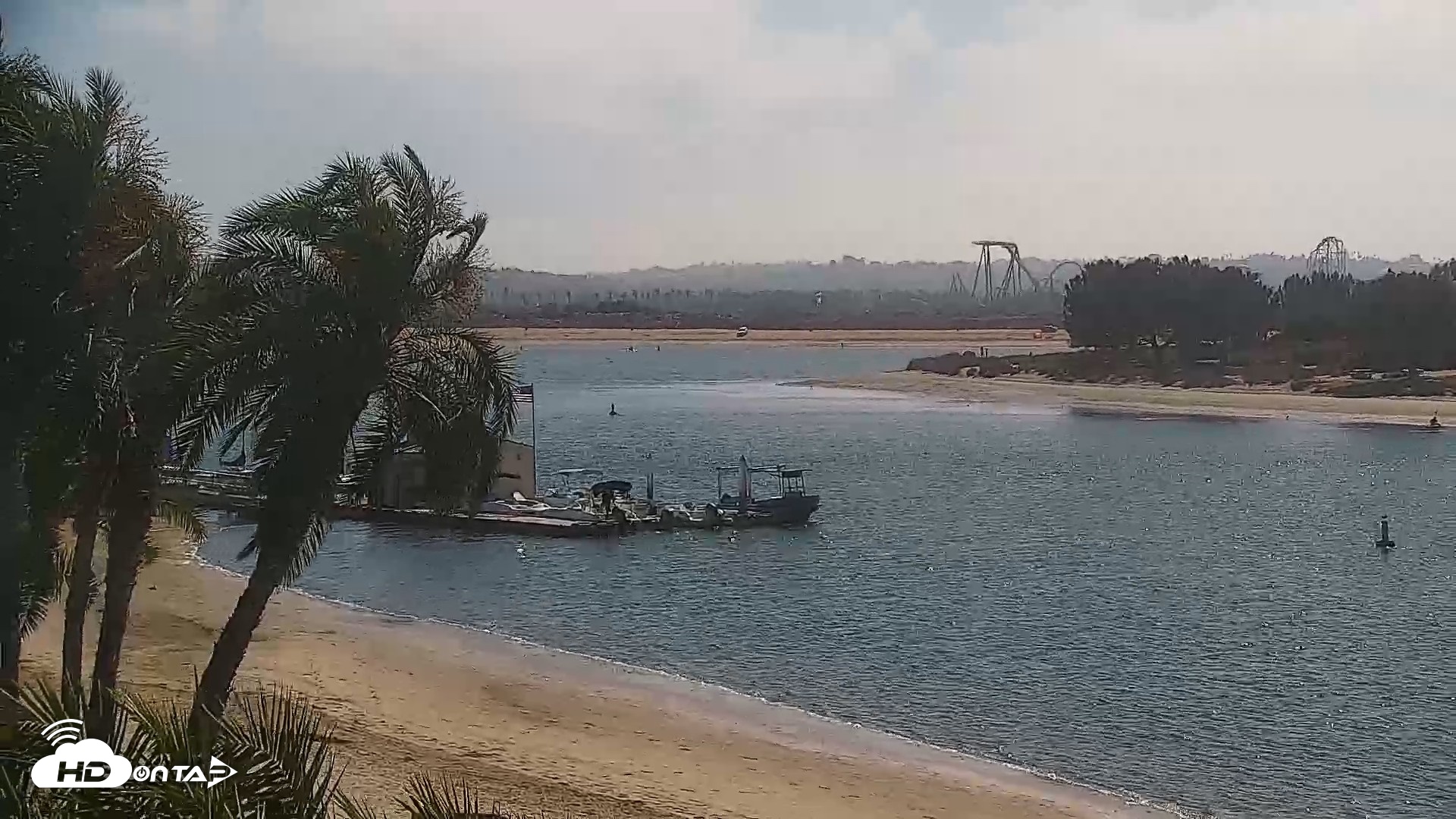 Snapshot of SD Mission Bay Resort Live Webcam taken Sep 25, 2026, 2:36pm PDT