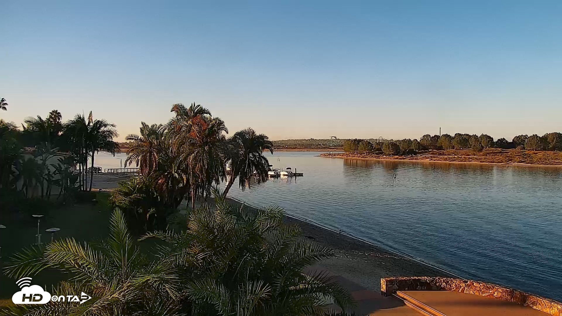 Snapshot of SD Mission Bay Resort Live Webcam taken Oct 19, 2026, 7:52am PDT