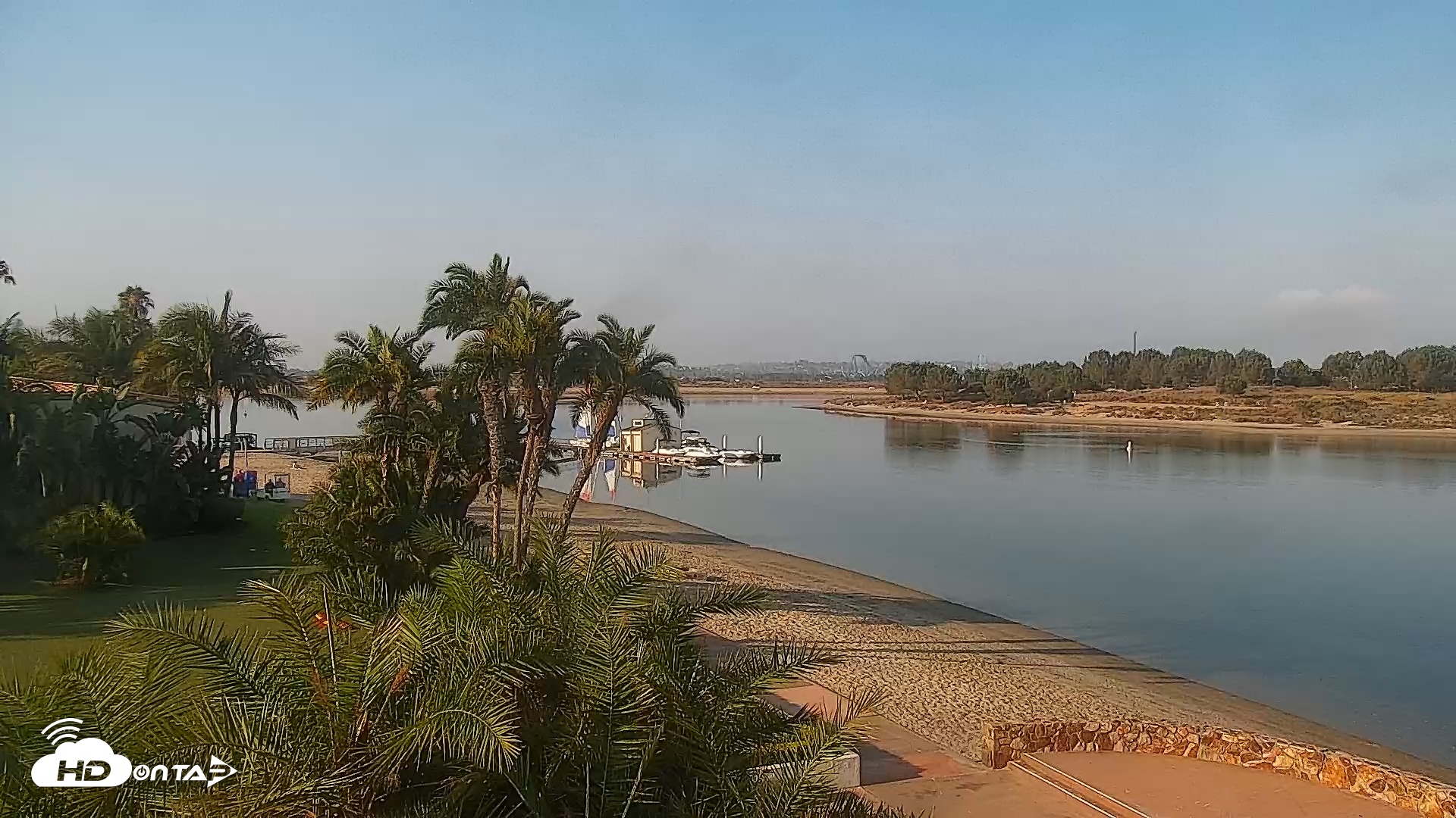 Snapshot of SD Mission Bay Resort Live Webcam taken Aug 6, 2025, 8:04am PDT