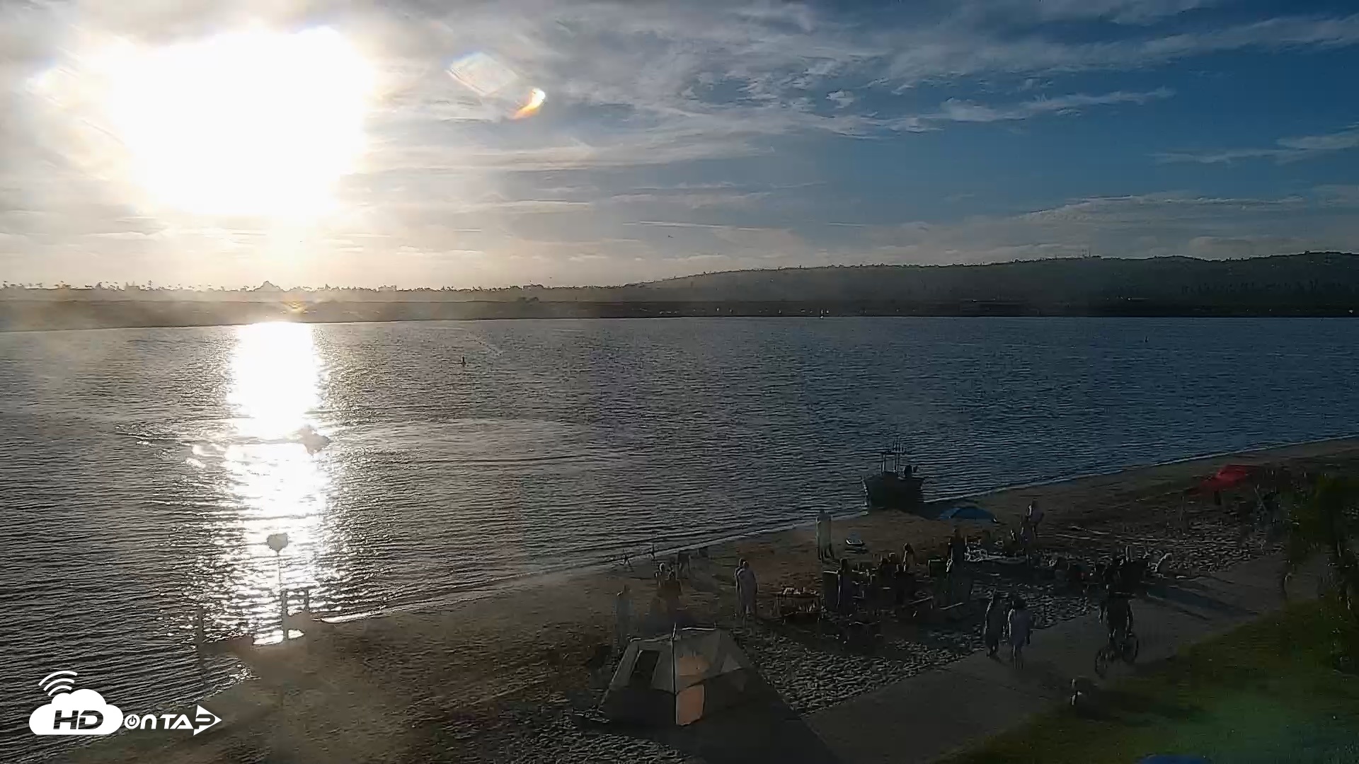 Snapshot of SD Mission Bay Resort Live Webcam taken Jul 4, 2026, 7:16pm PDT