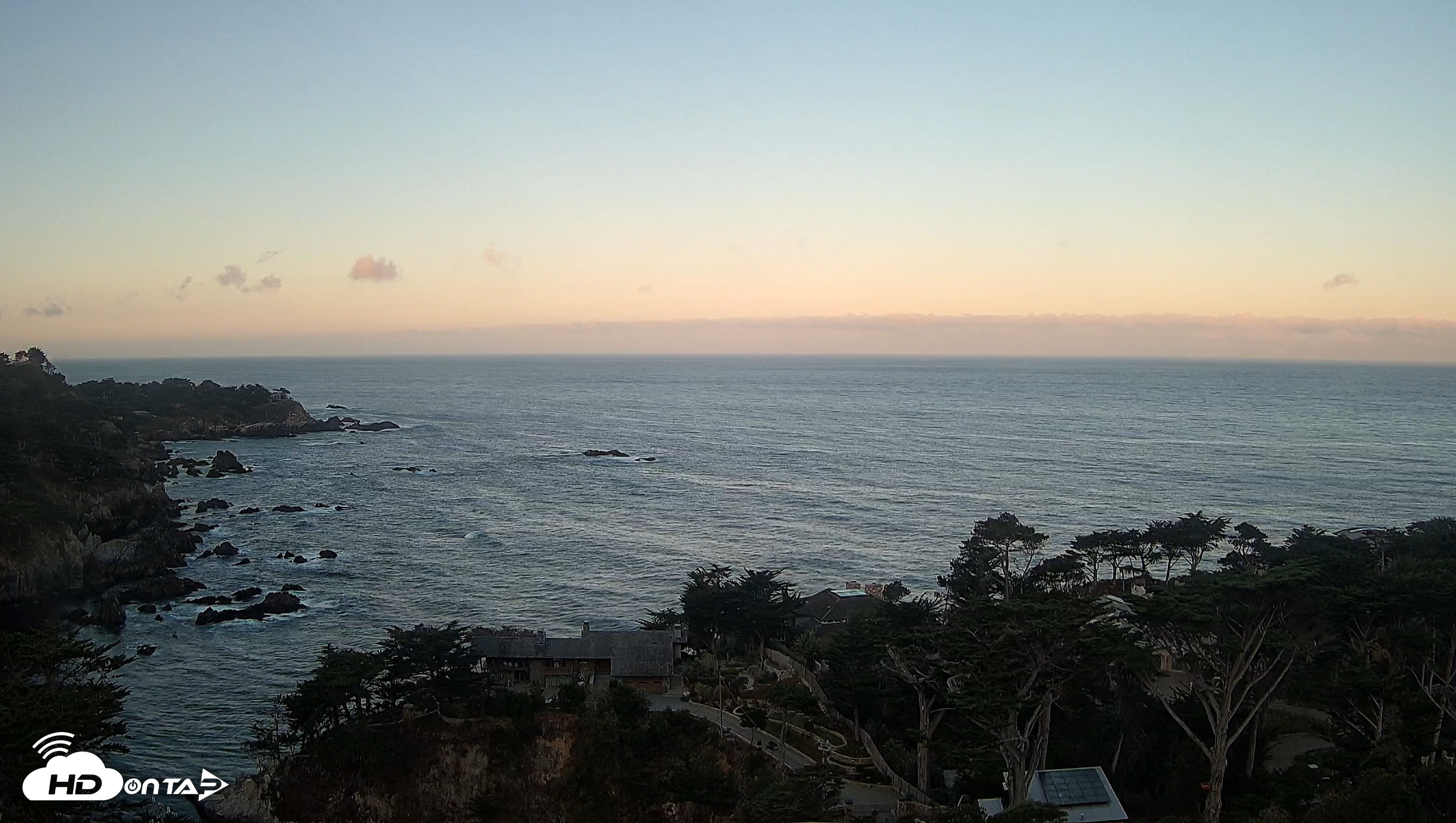 Snapshot of Carmel-By-The-Sea Live Webcam taken Sep 13, 2026, 7:10am PDT