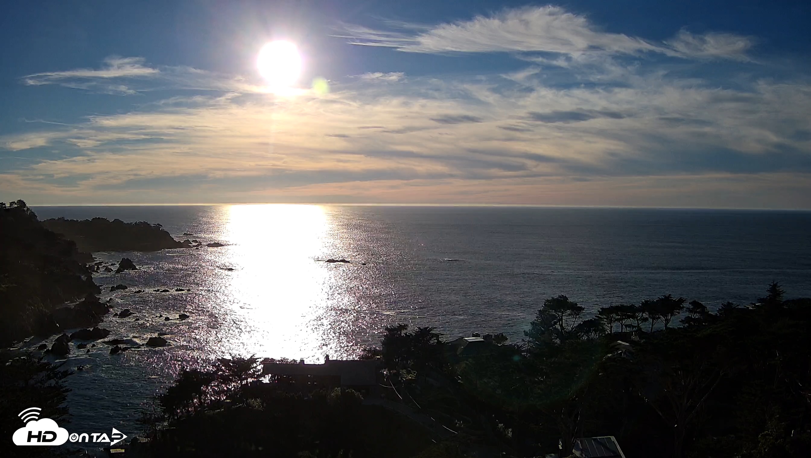 Snapshot of Carmel-By-The-Sea Live Webcam taken Jan 10, 2026, 3:54pm PST