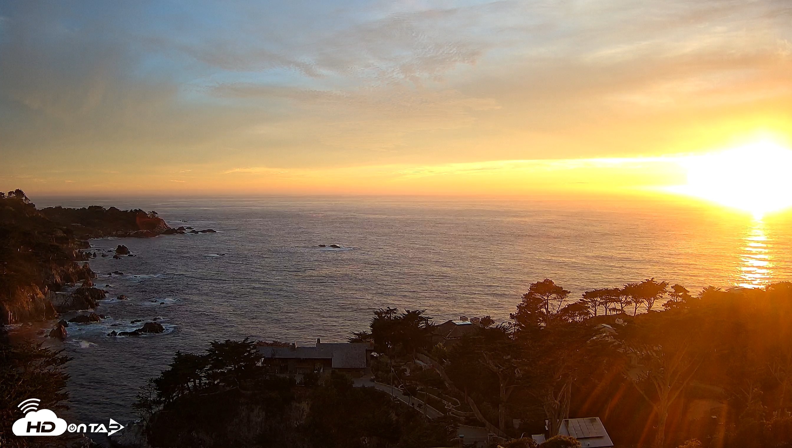 Snapshot of Carmel-By-The-Sea Live Webcam taken Sep 8, 2026, 7:18pm PDT