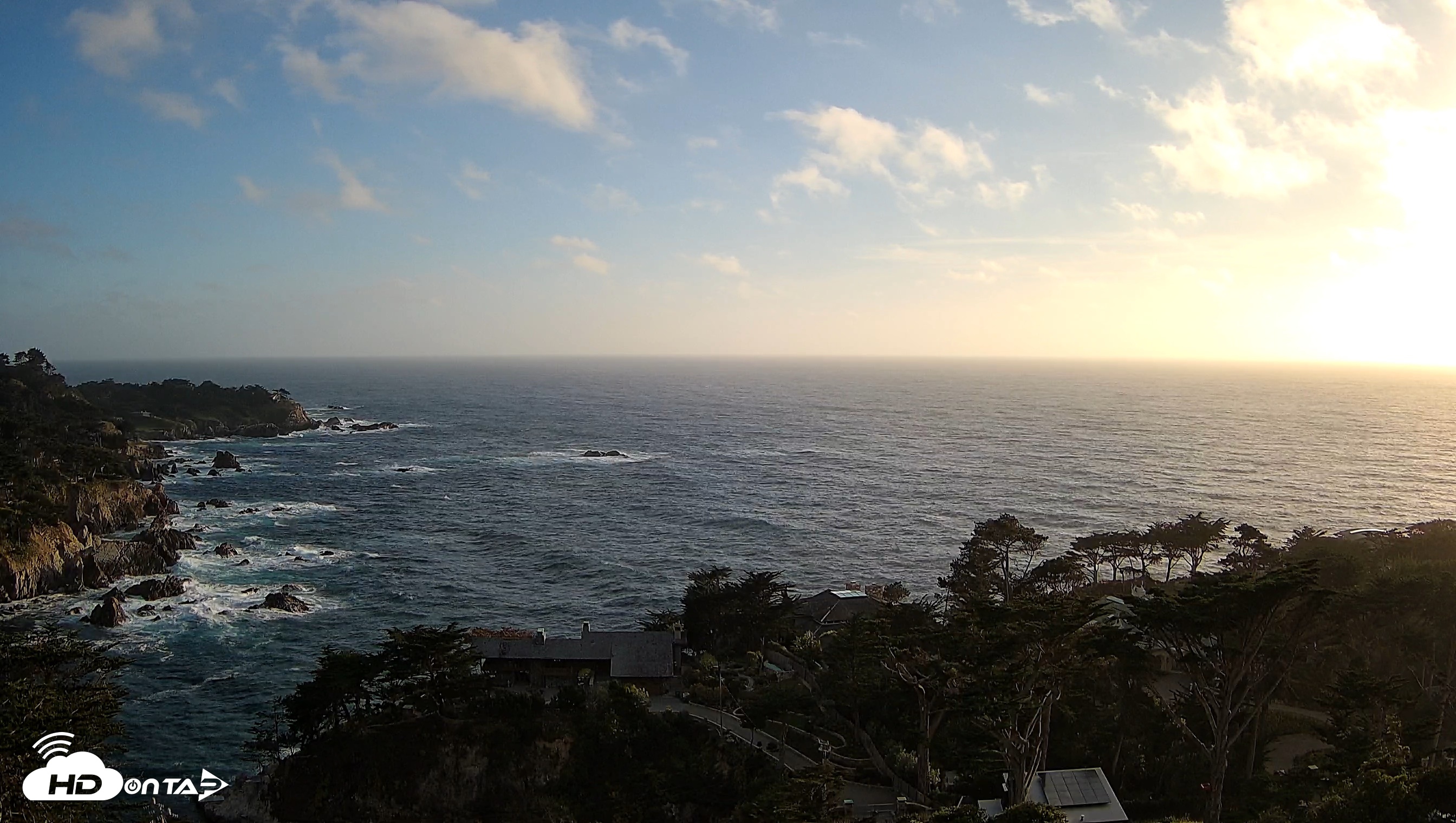 Snapshot of Carmel-By-The-Sea Live Webcam taken Jun 7, 2026, 7:21pm PDT
