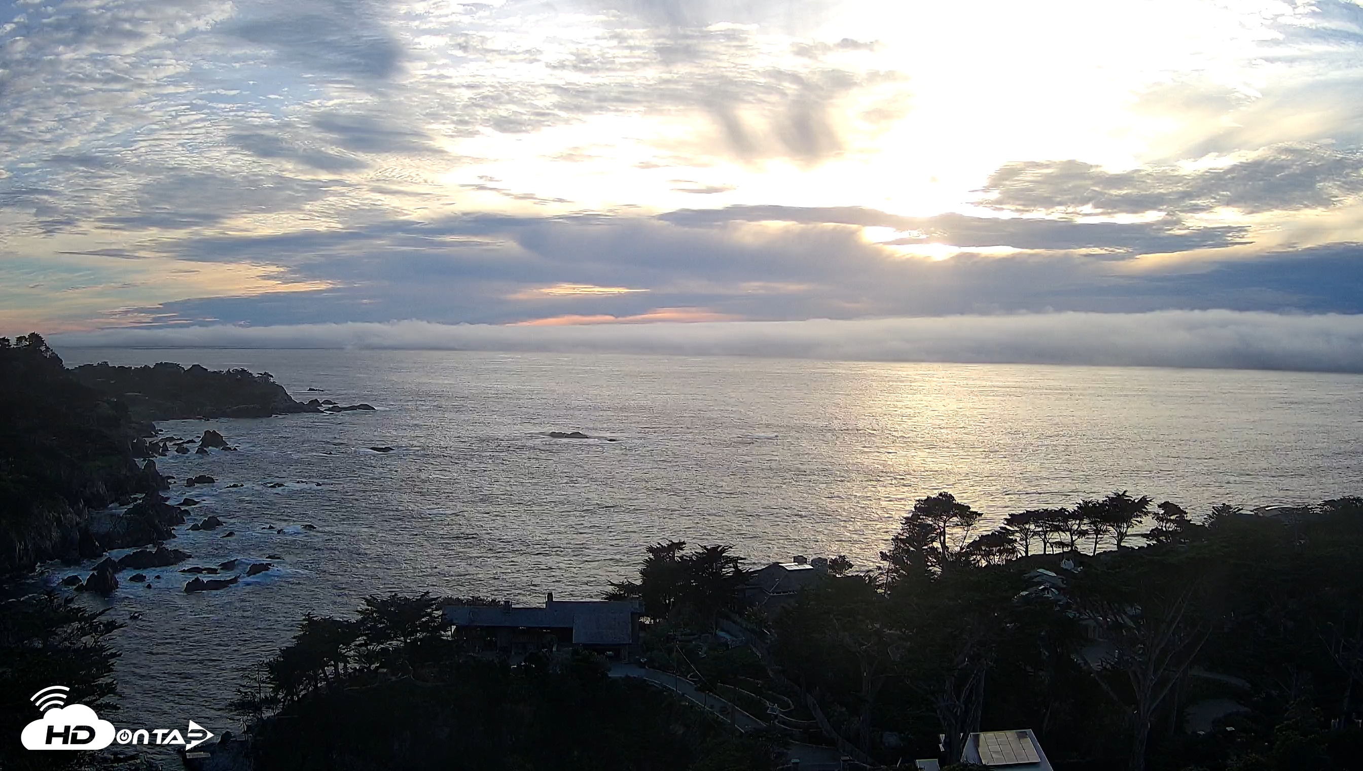 Snapshot of Carmel-By-The-Sea Live Webcam taken Feb 25, 2026, 5:32pm PST