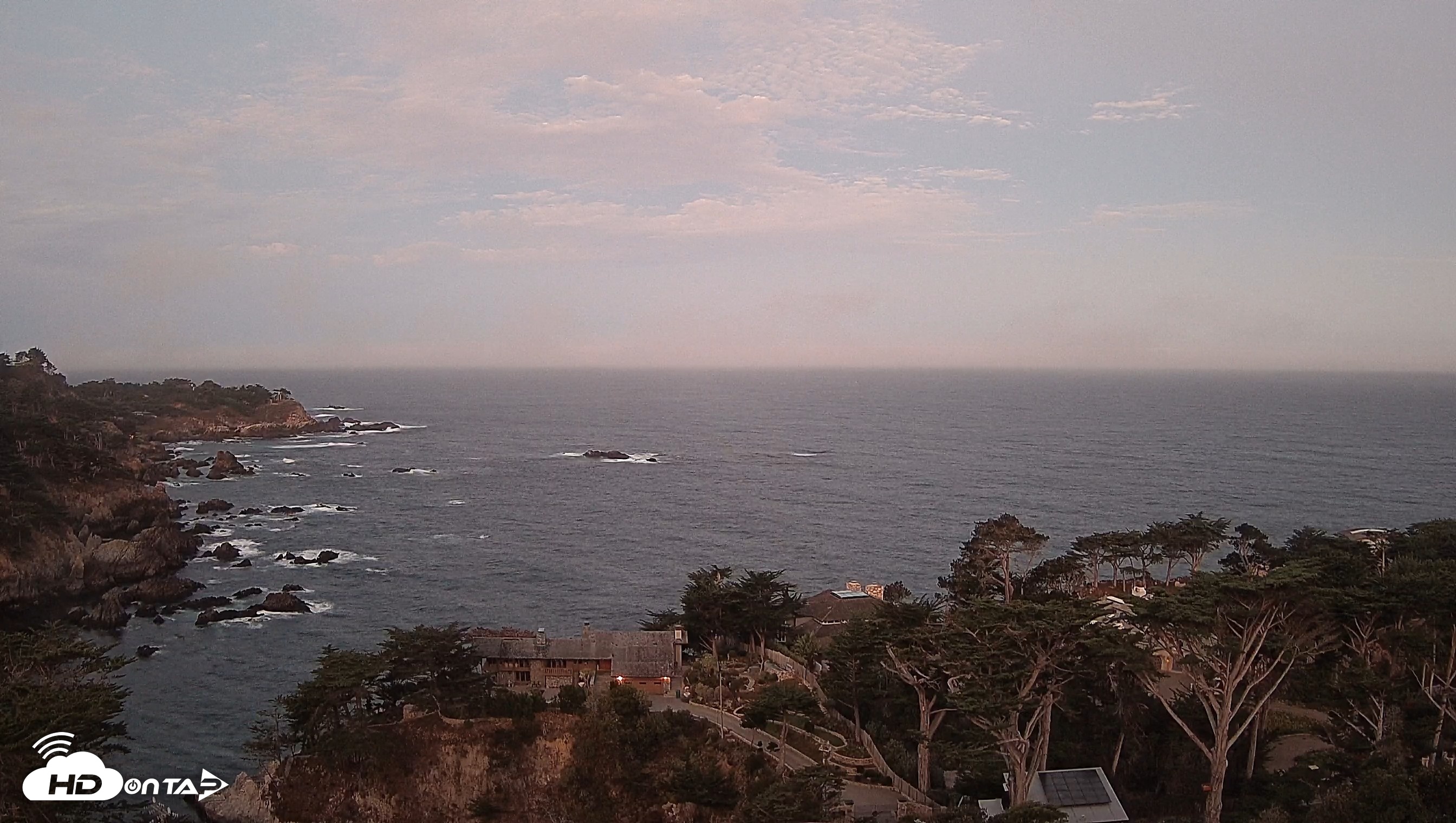 Snapshot of Carmel-By-The-Sea Live Webcam taken Aug 27, 2026, 6:18am PDT