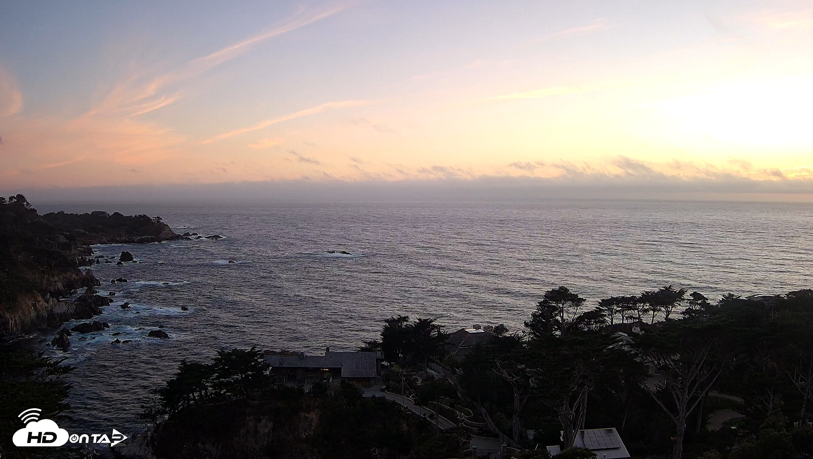 Snapshot of Carmel-By-The-Sea Live Webcam taken Aug 22, 2026, 7:52pm PDT