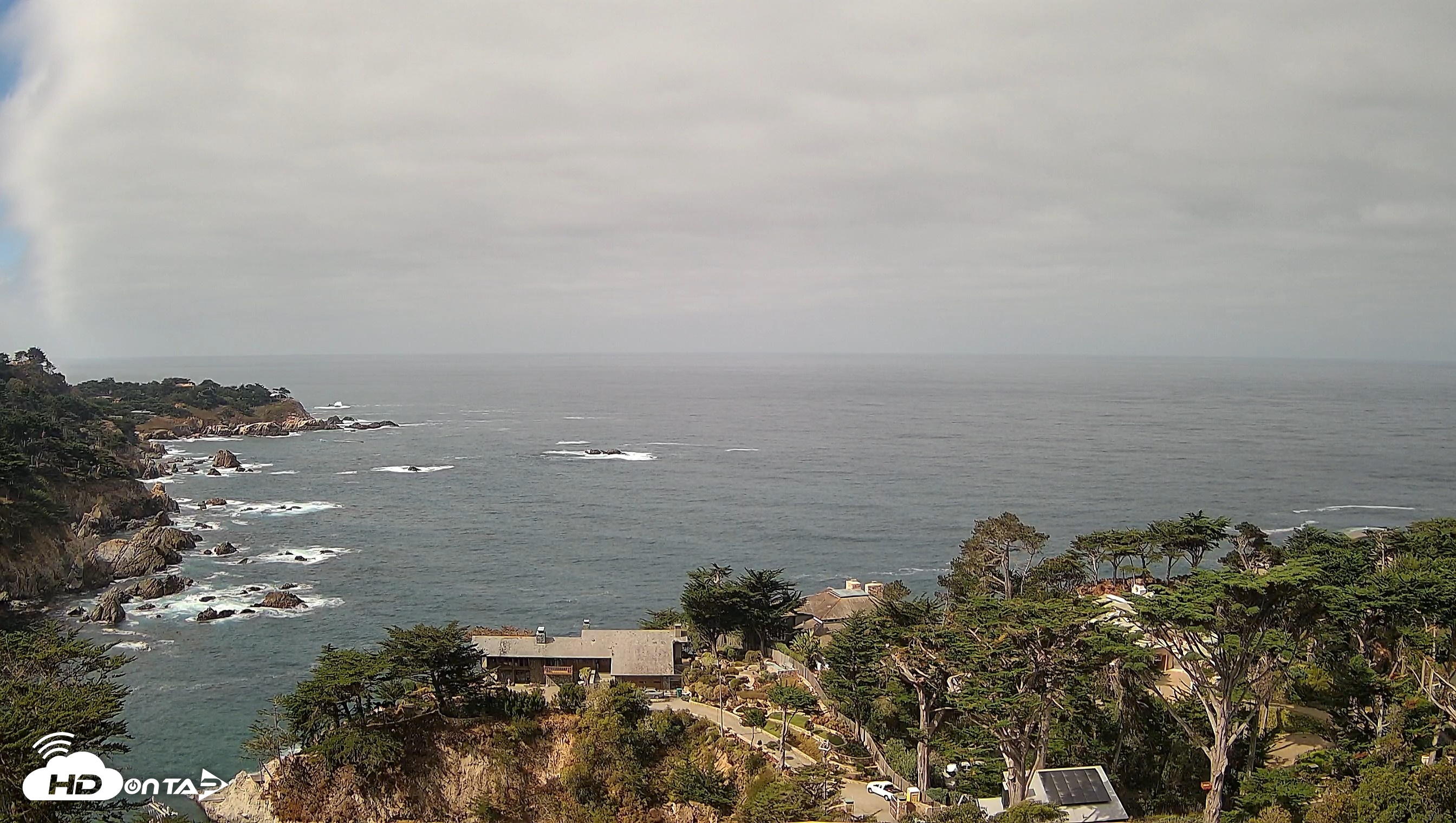 Snapshot of Carmel-By-The-Sea Live Webcam taken Sep 16, 2026, 10:56am PDT