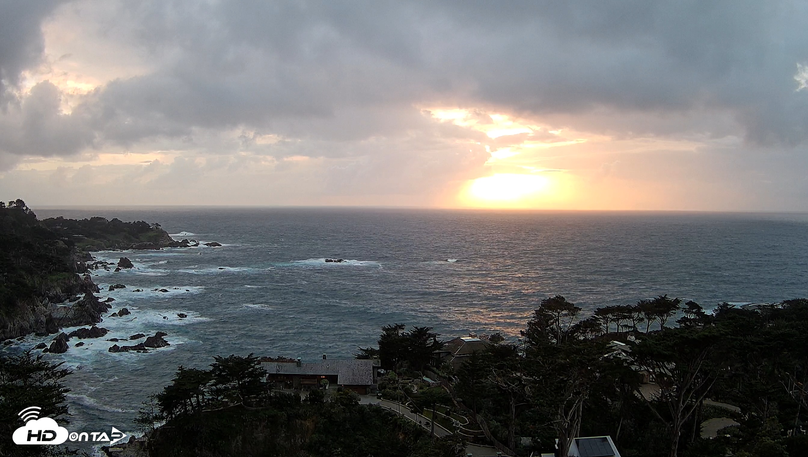 Snapshot of Carmel-By-The-Sea Live Webcam taken Feb 11, 2026, 5:26pm PST