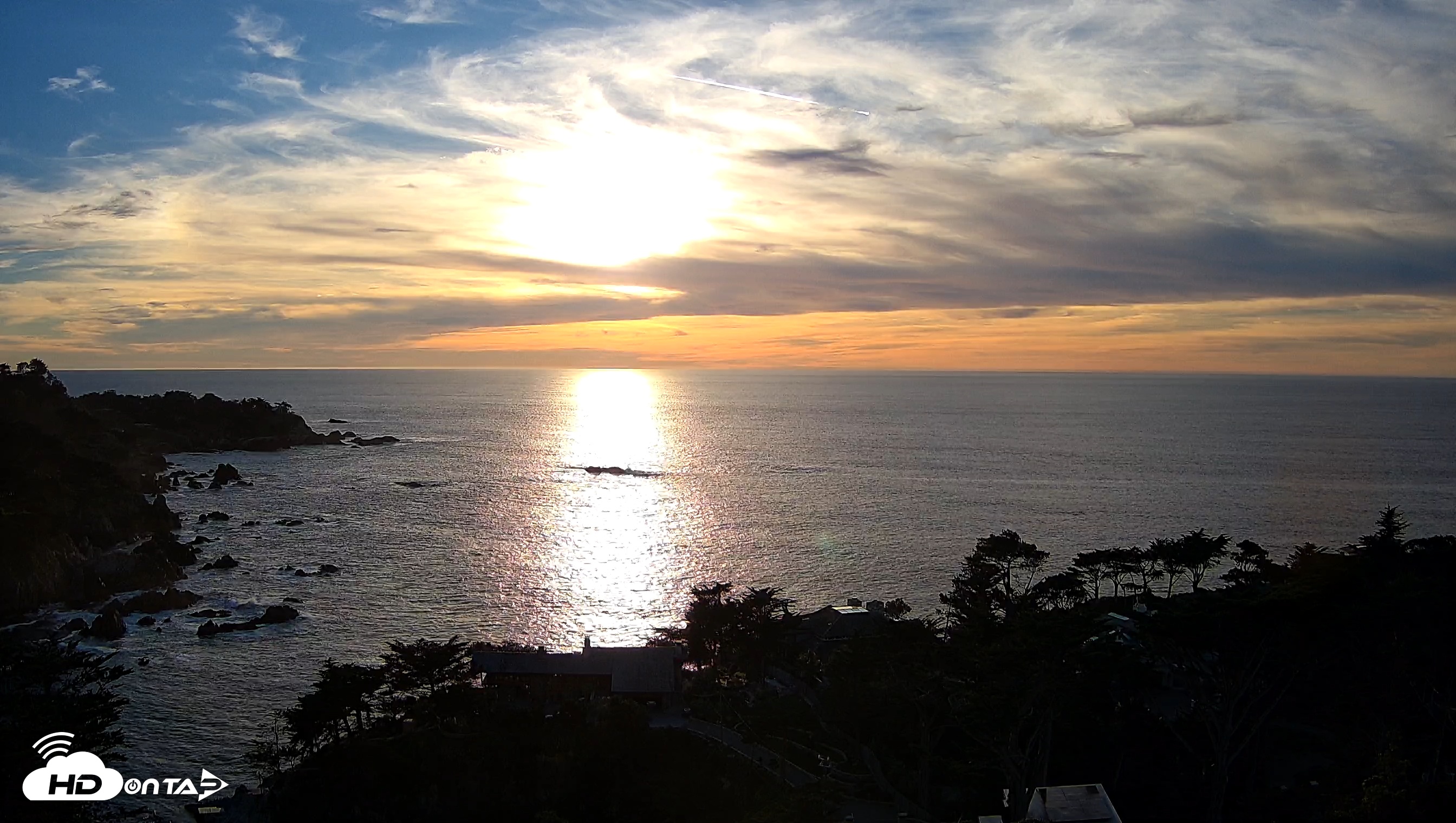Snapshot of Carmel-By-The-Sea Live Webcam taken Jan 10, 2026, 4:29pm PST