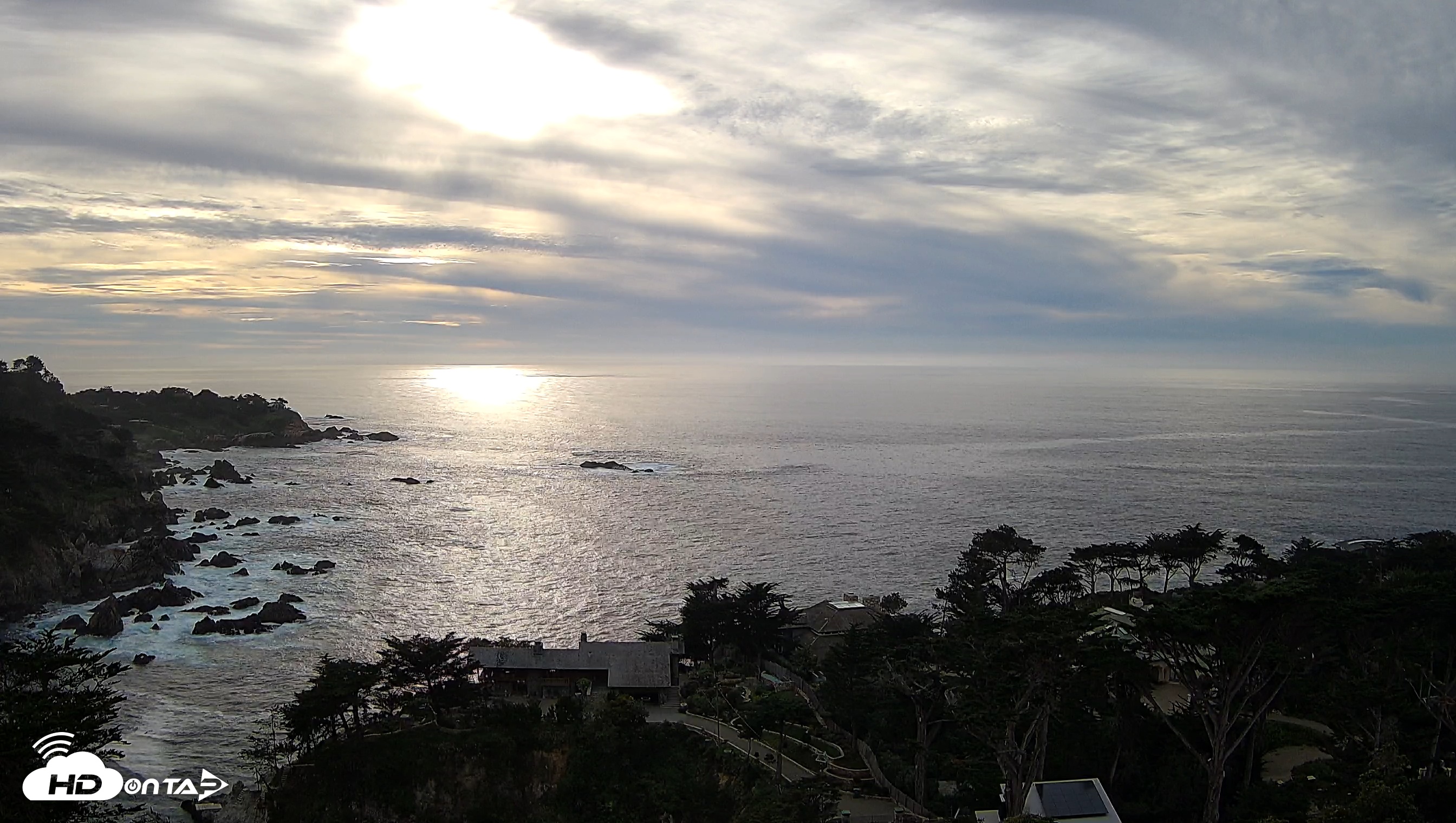 Snapshot of Carmel-By-The-Sea Live Webcam taken Jan 20, 2026, 3:47pm PST