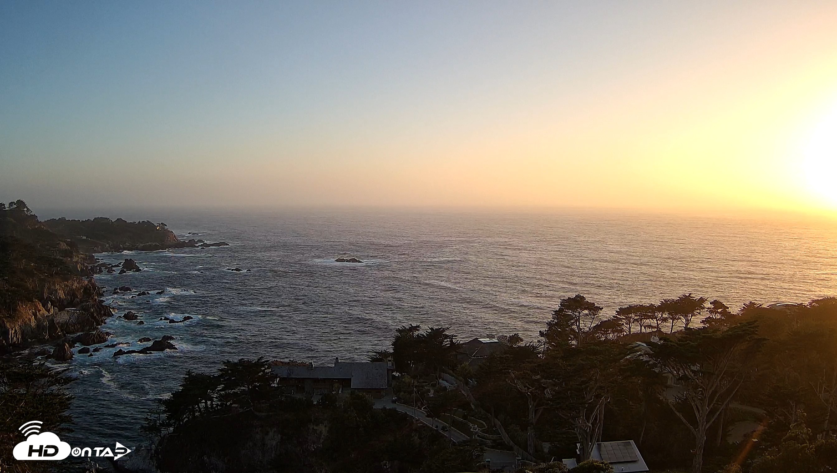 Snapshot of Carmel-By-The-Sea Live Webcam taken Aug 2, 2026, 7:52pm PDT
