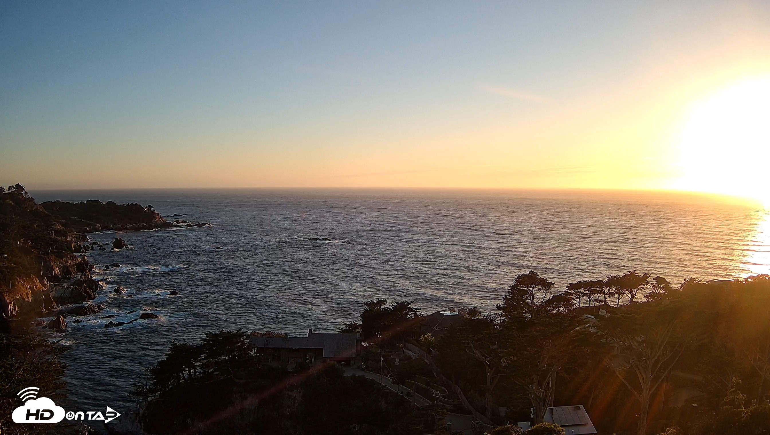 Snapshot of Carmel-By-The-Sea Live Webcam taken Aug 26, 2026, 7:22pm PDT