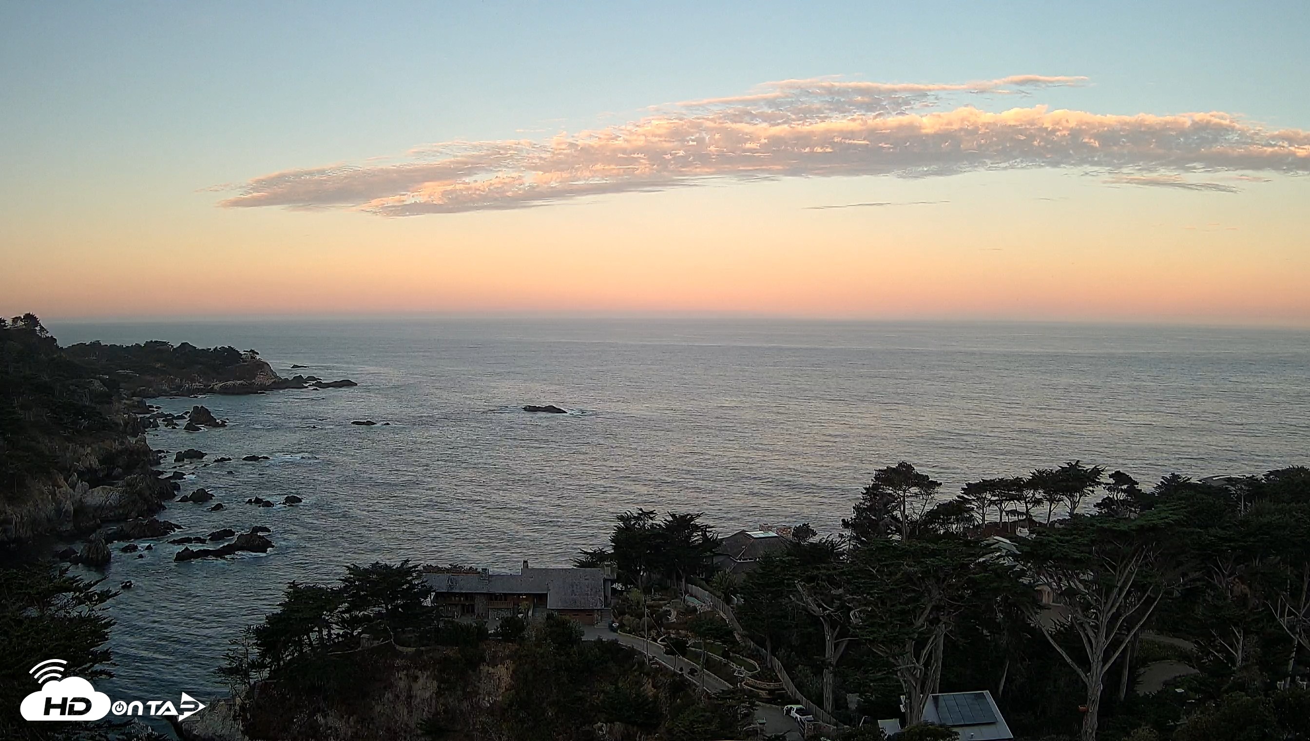 Snapshot of Carmel-By-The-Sea Live Webcam taken Sep 10, 2026, 6:59am PDT