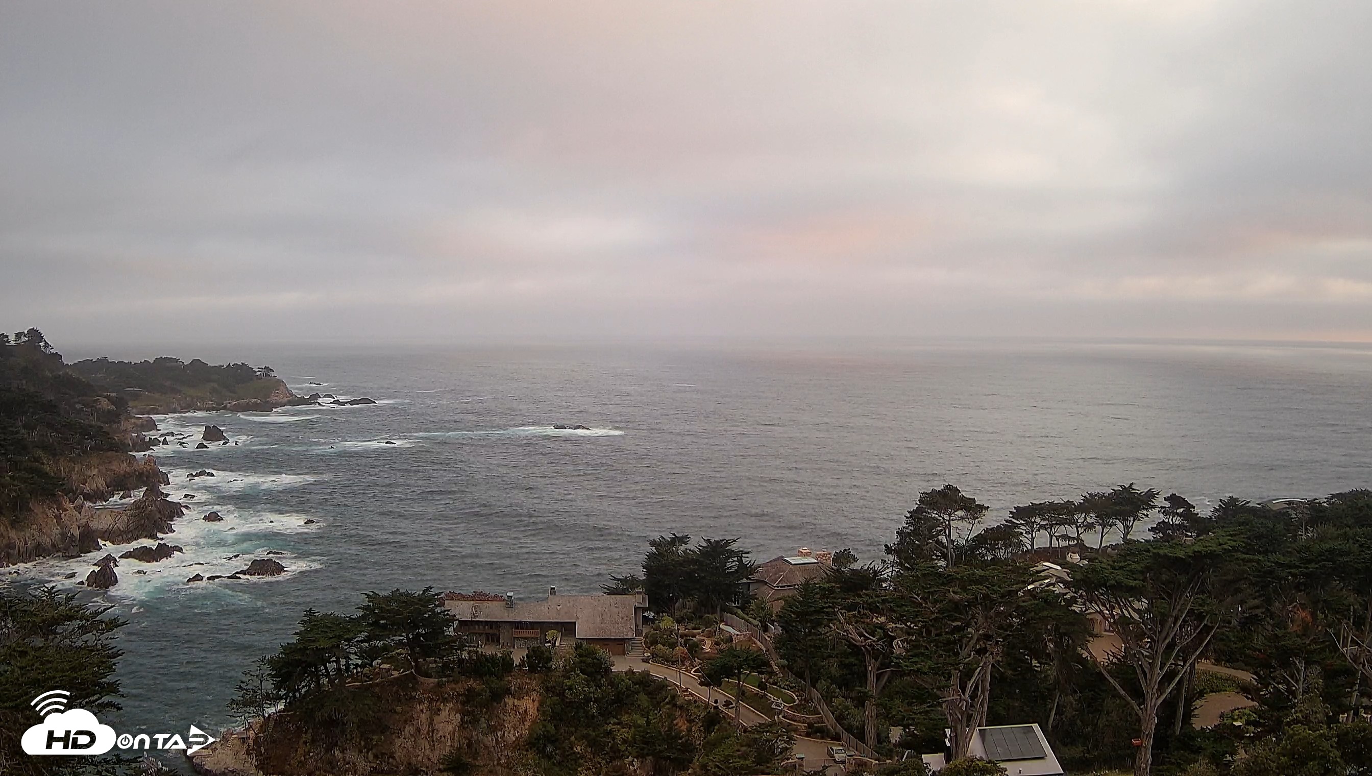 Snapshot of Carmel-By-The-Sea Live Webcam taken Jun 29, 2026, 8:15pm PDT