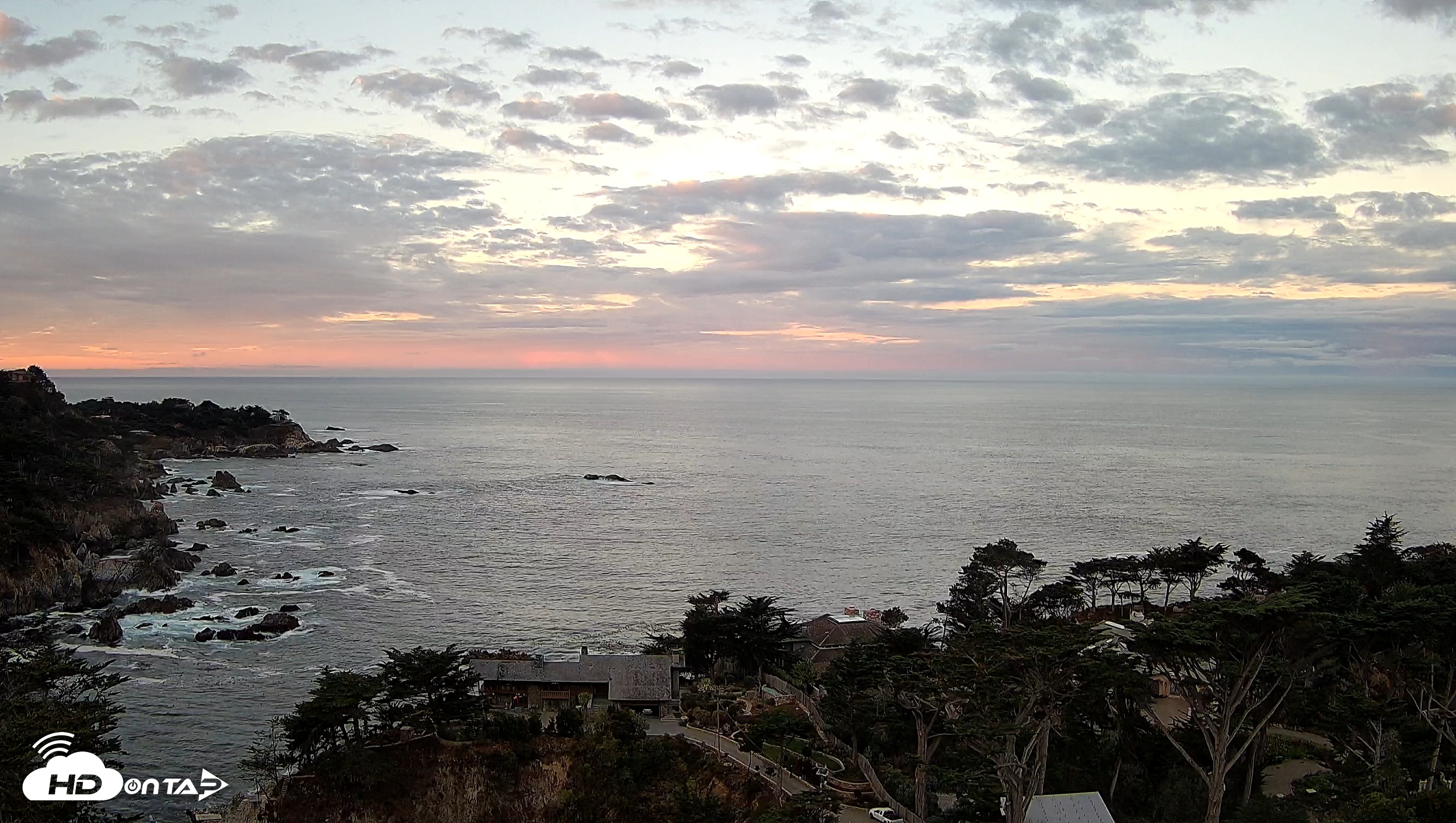 Snapshot of Carmel-By-The-Sea Live Webcam taken Oct 1, 2025, 7:09am PDT