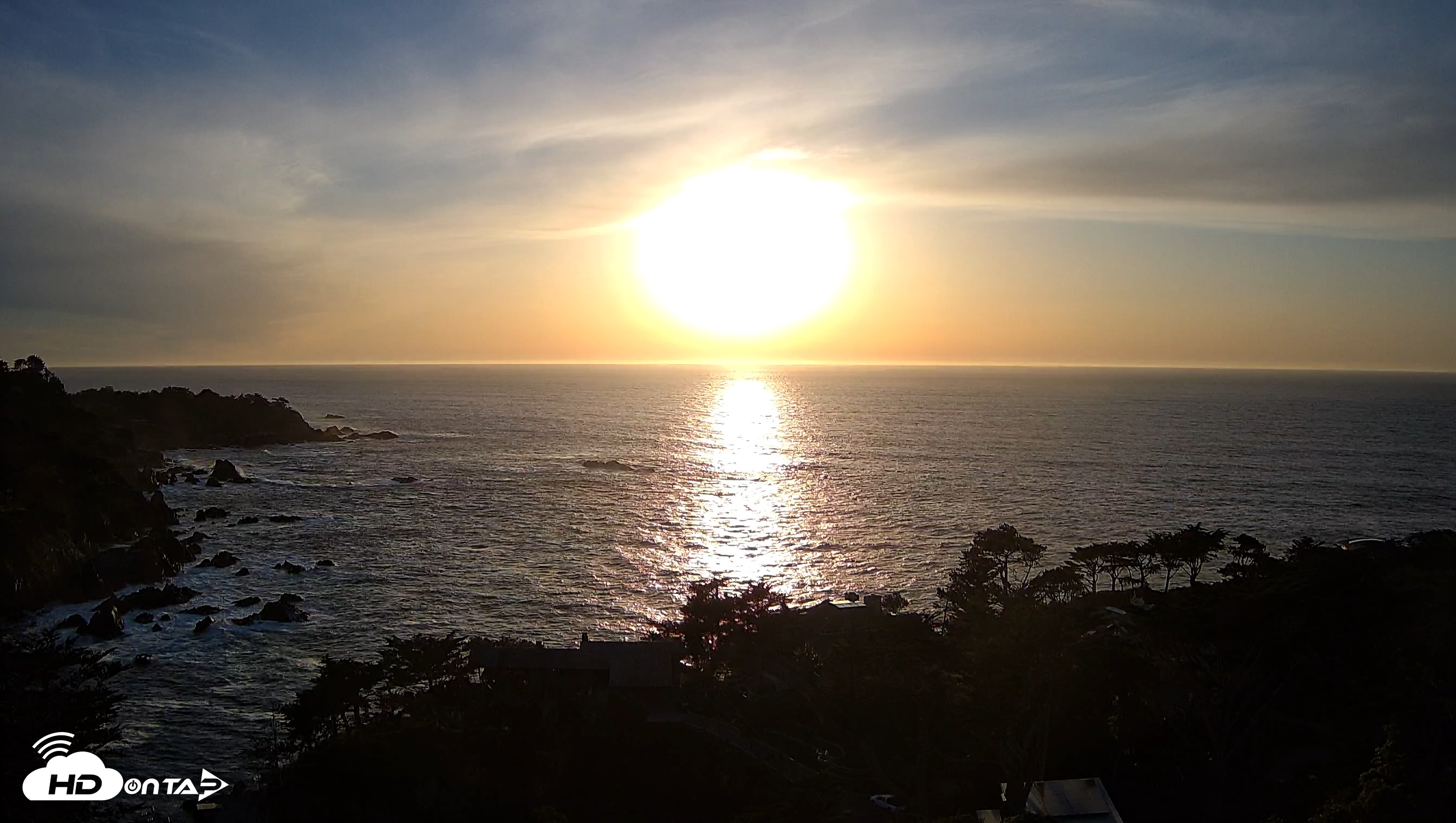 Snapshot of Carmel-By-The-Sea Live Webcam taken Jan 28, 2026, 4:57pm PST