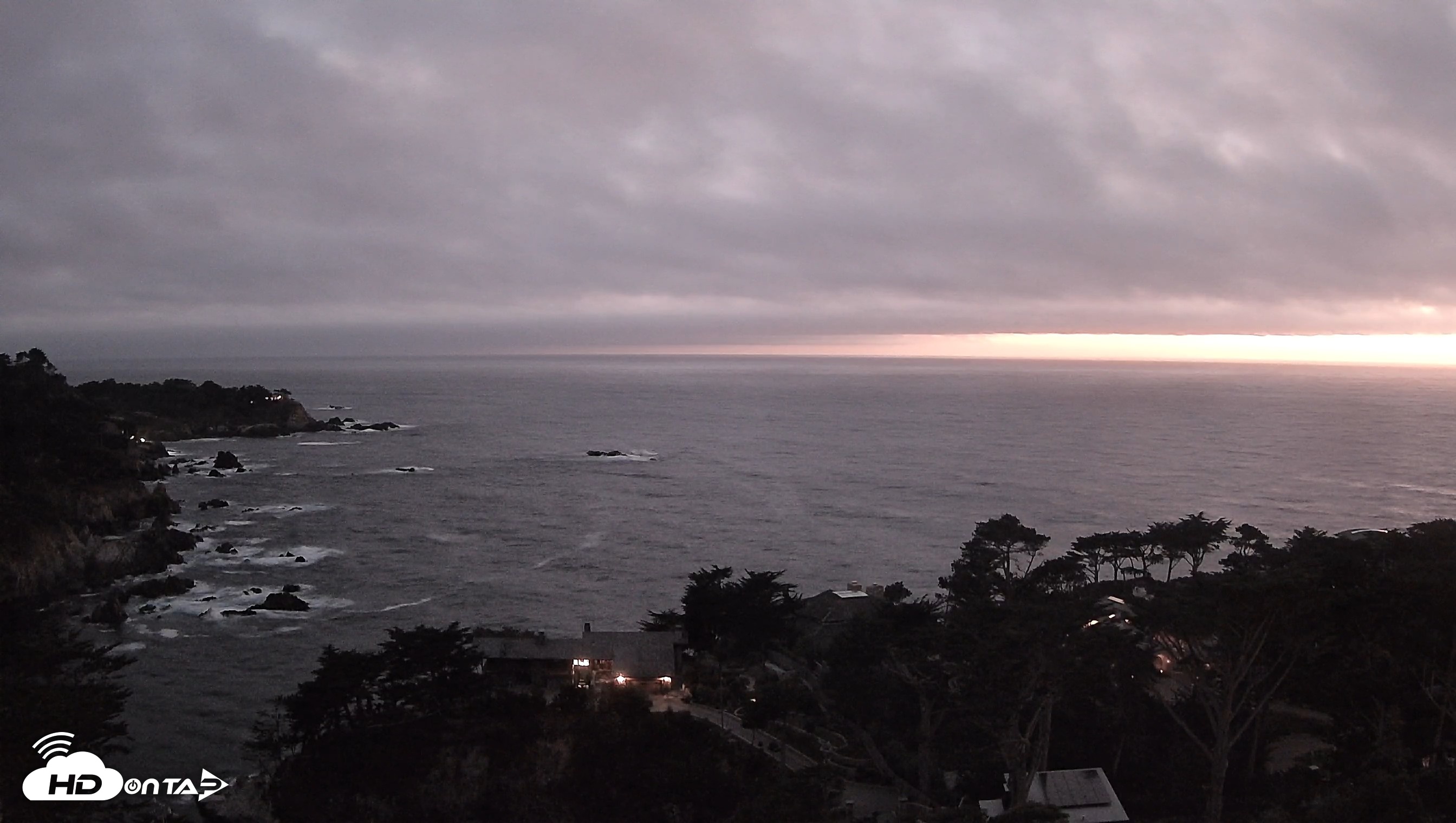 Snapshot of Carmel-By-The-Sea Live Webcam taken Aug 21, 2026, 8:19pm PDT
