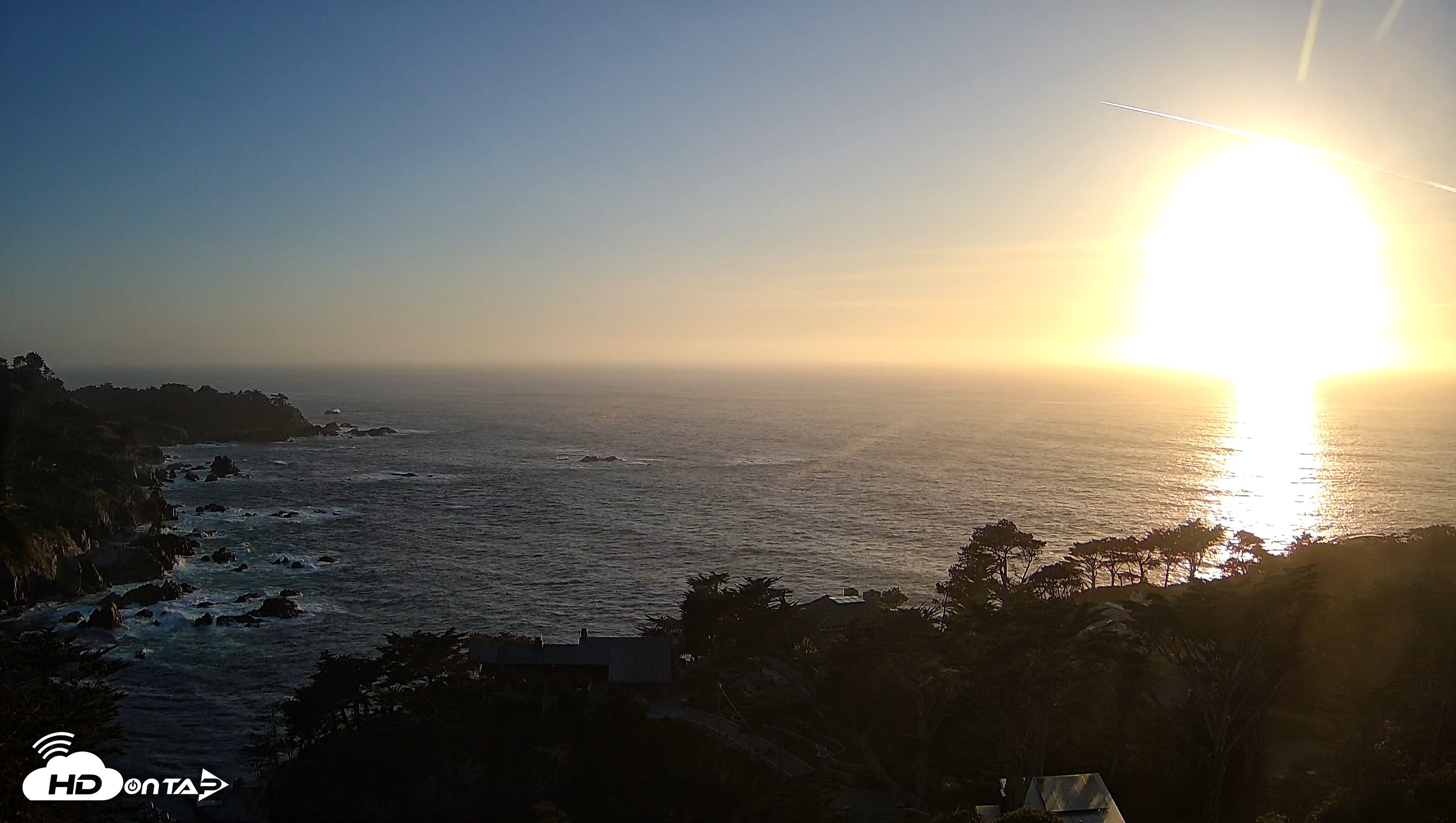 Snapshot of Carmel-By-The-Sea Live Webcam taken Mar 28, 2026, 6:53pm PDT