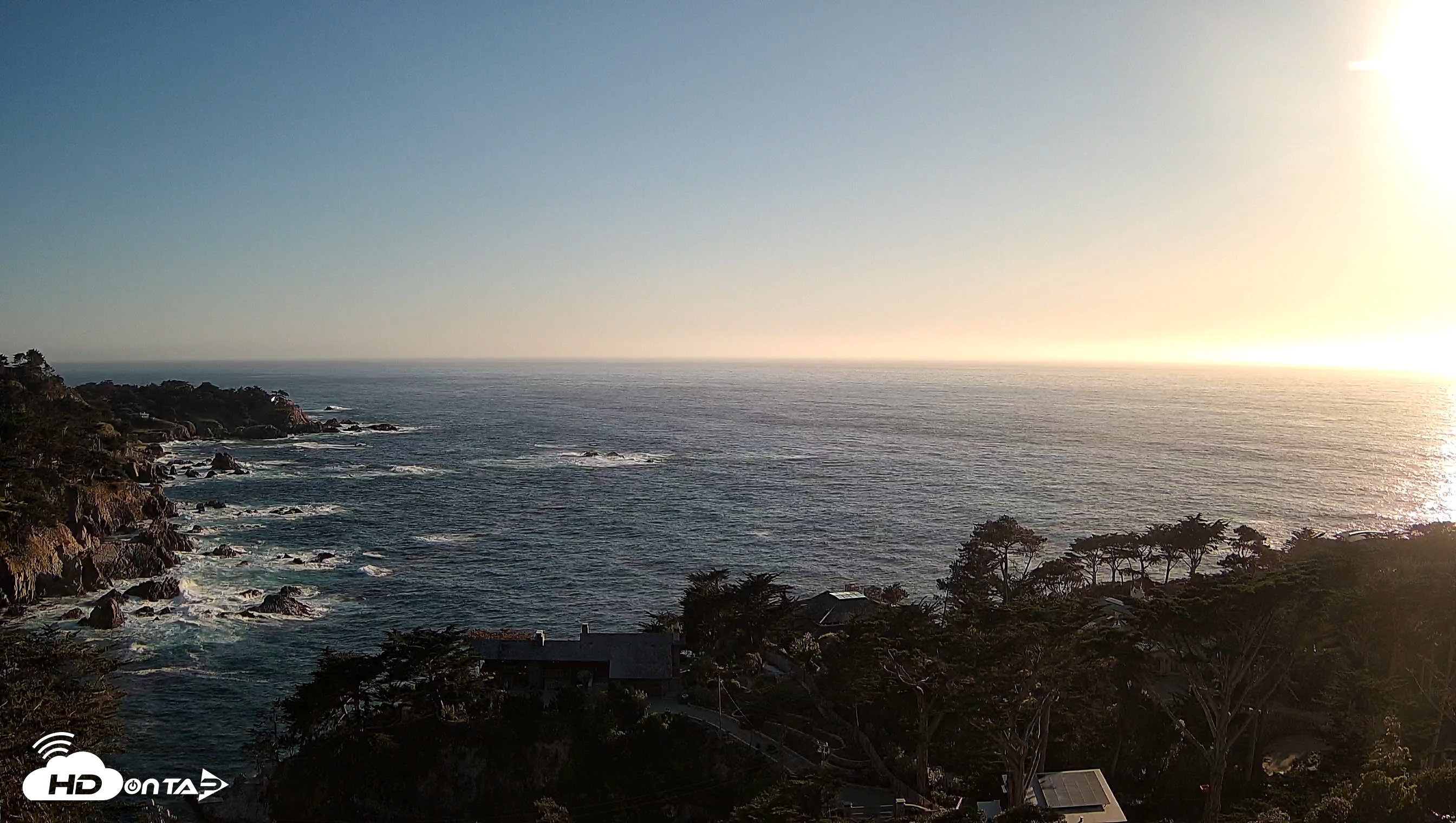 Snapshot of Carmel-By-The-Sea Live Webcam taken May 19, 2026, 6:50pm PDT