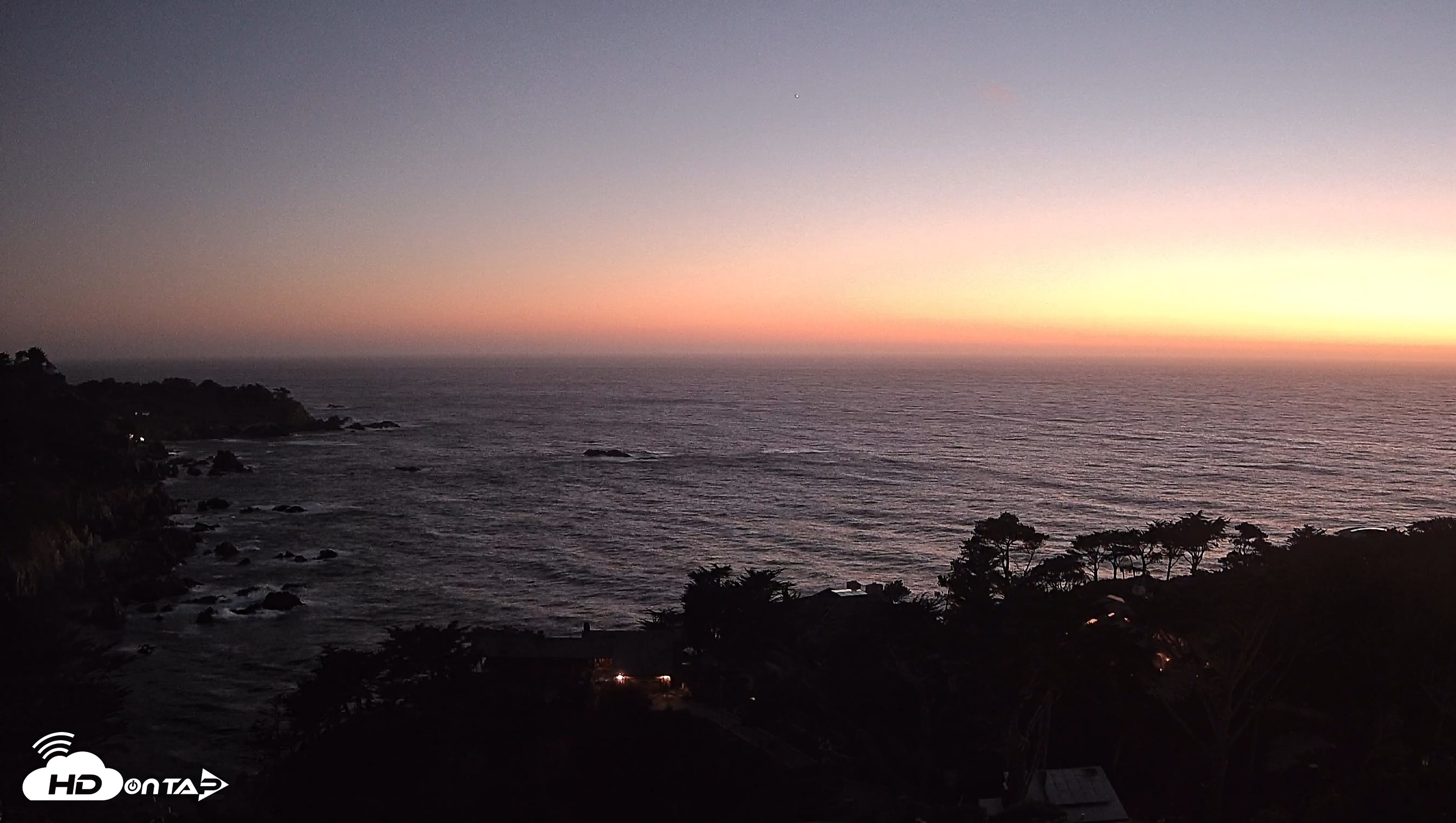 Snapshot of Carmel-By-The-Sea Live Webcam taken Aug 29, 2026, 8:11pm PDT