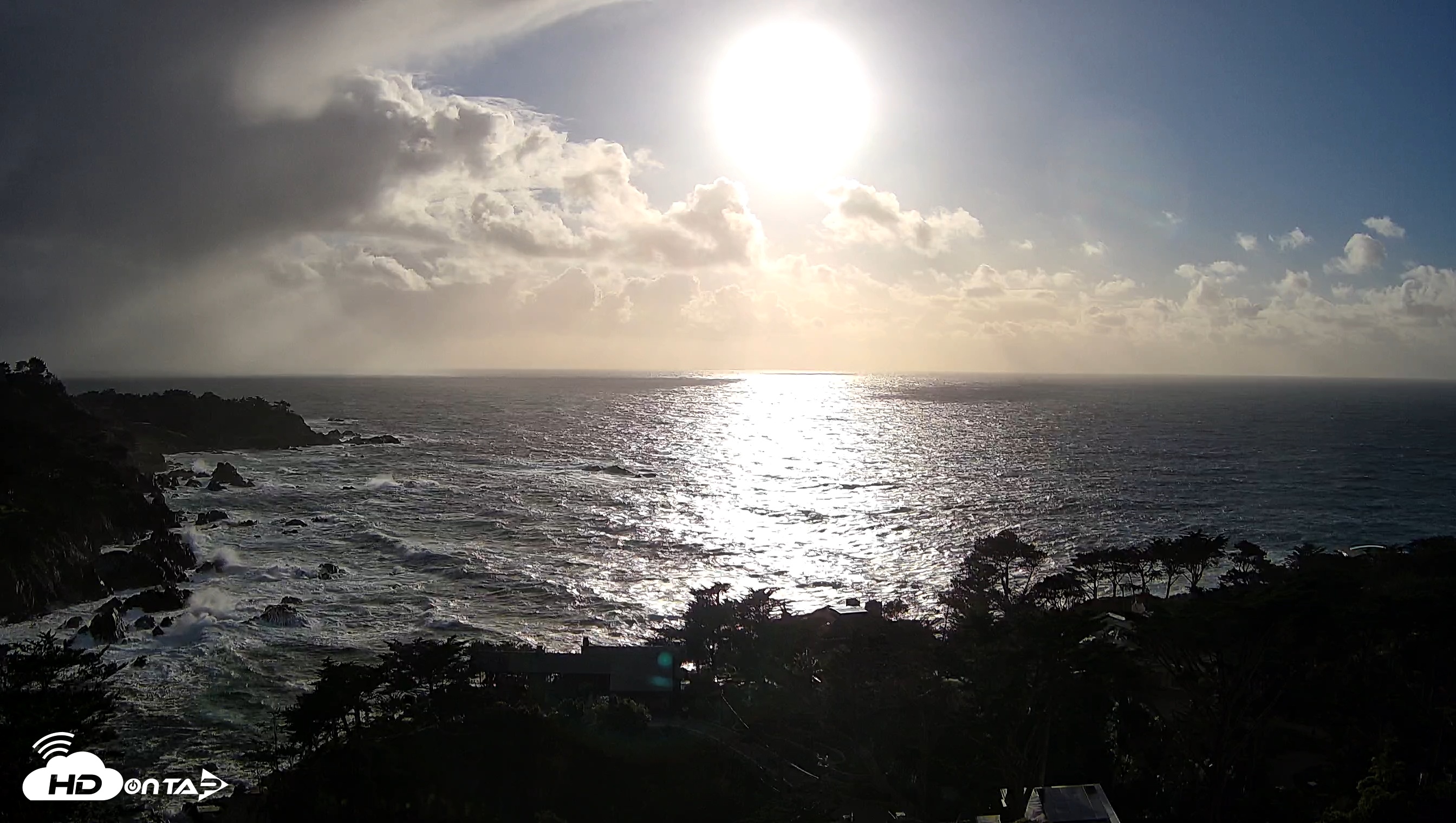 Snapshot of Carmel-By-The-Sea Live Webcam taken Feb 19, 2026, 4:39pm PST