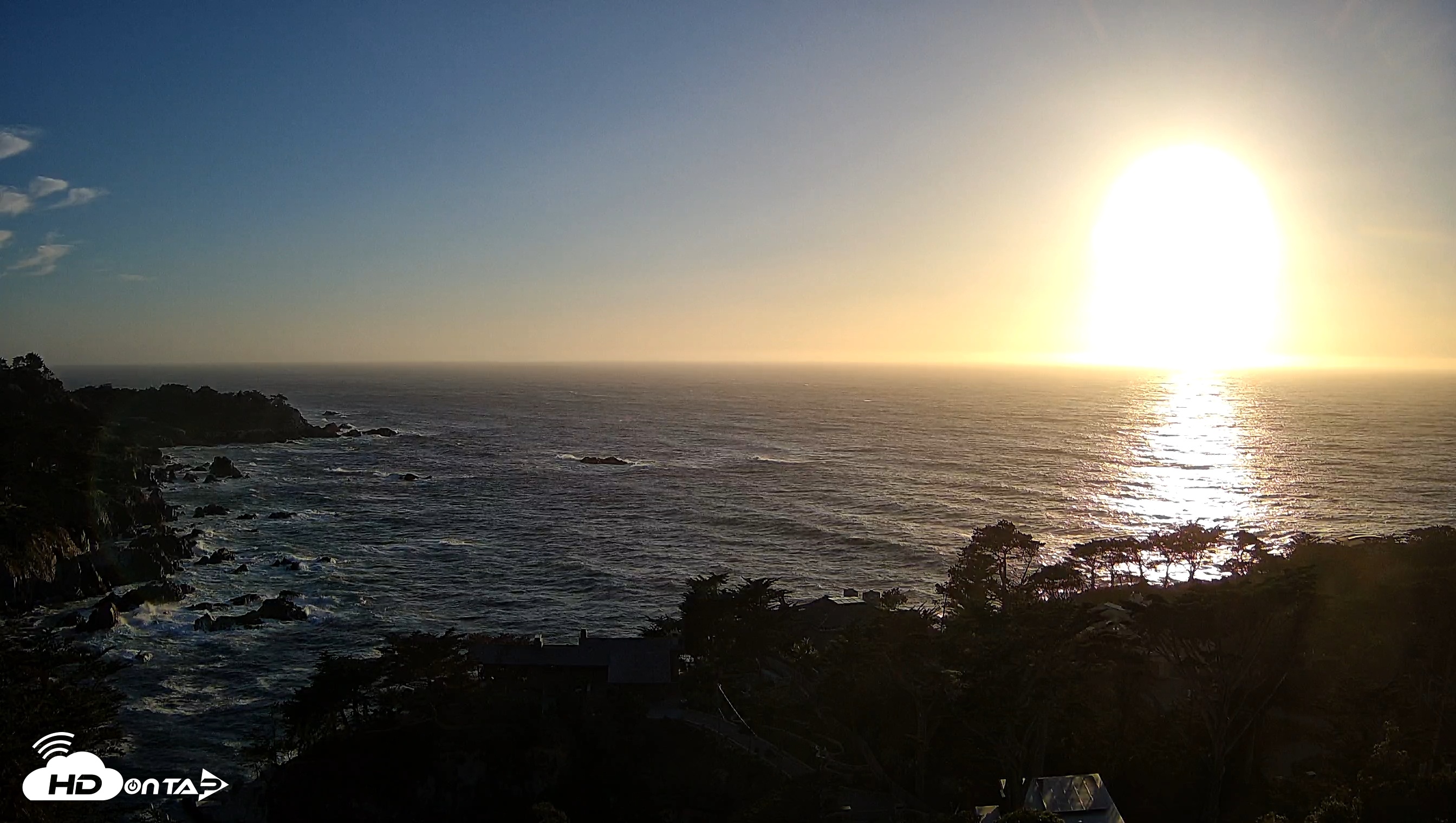Snapshot of Carmel-By-The-Sea Live Webcam taken Mar 21, 2026, 6:42pm PDT