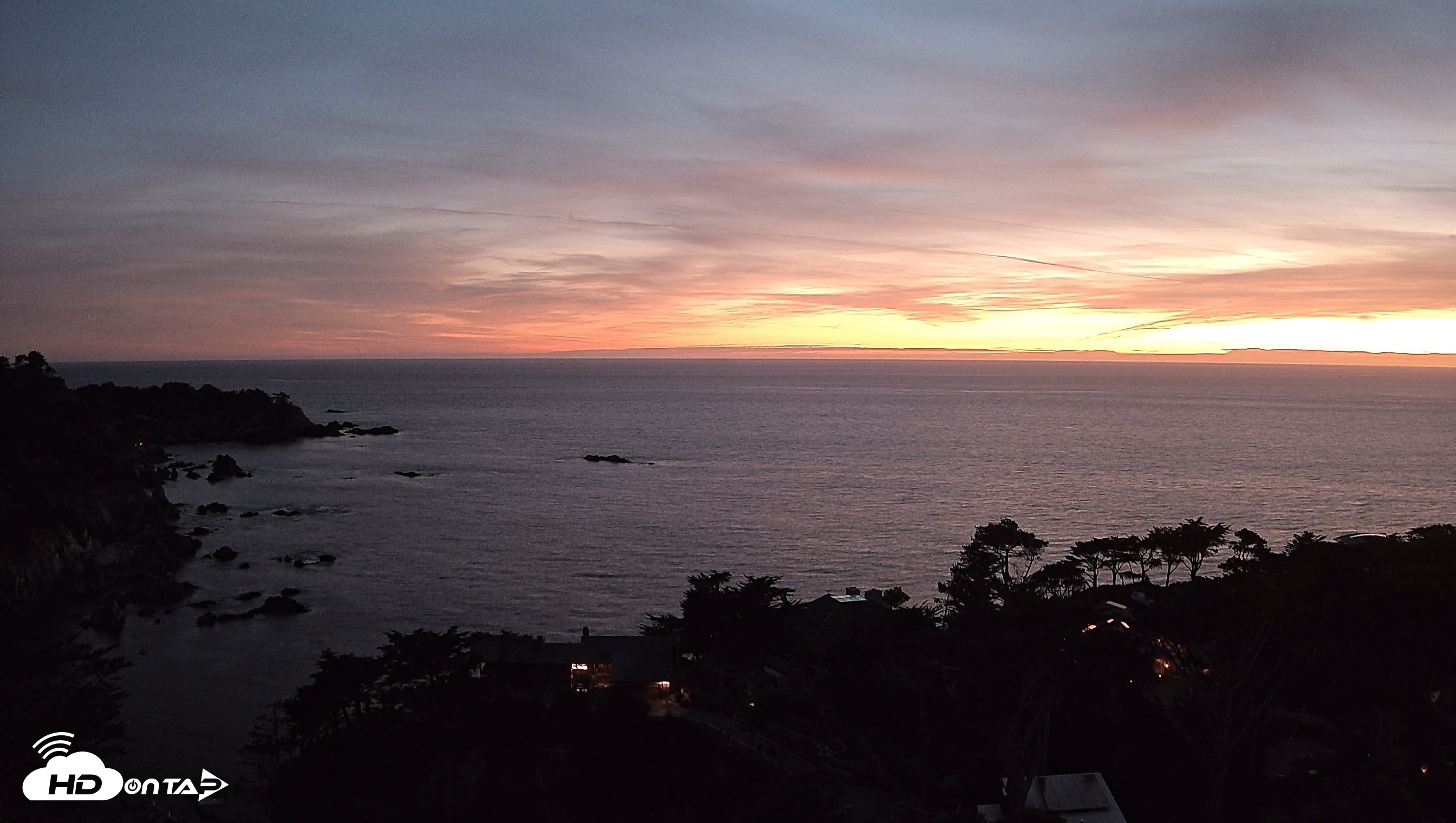 Snapshot of Carmel-By-The-Sea Live Webcam taken Apr 19, 2026, 8:13pm PDT