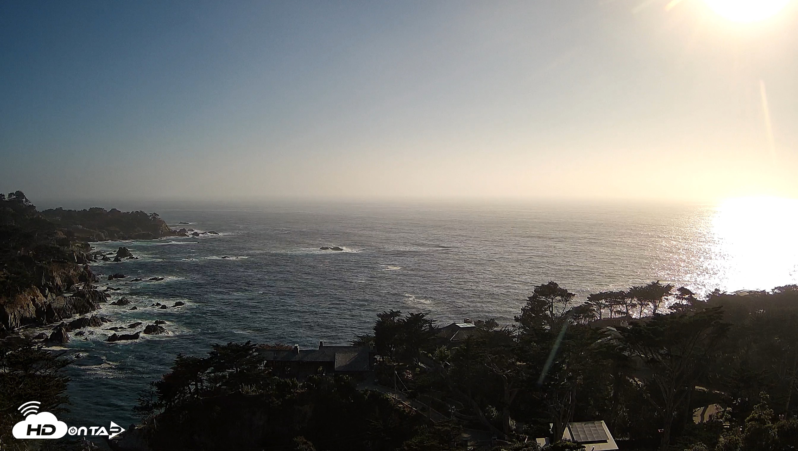 Snapshot of Carmel-By-The-Sea Live Webcam taken Aug 2, 2026, 6:15pm PDT