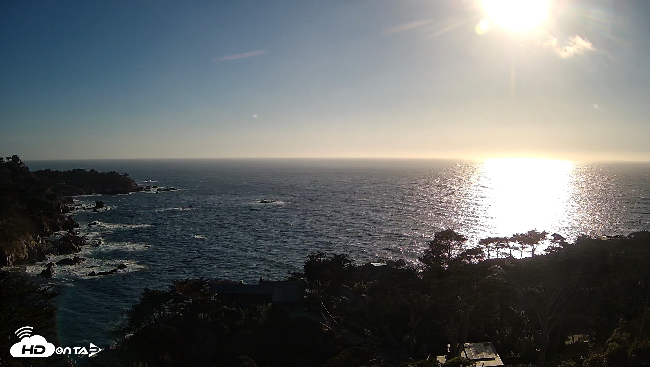 Snapshot of Carmel-By-The-Sea Live Webcam taken Sep 6, 2026, 5:56pm PDT