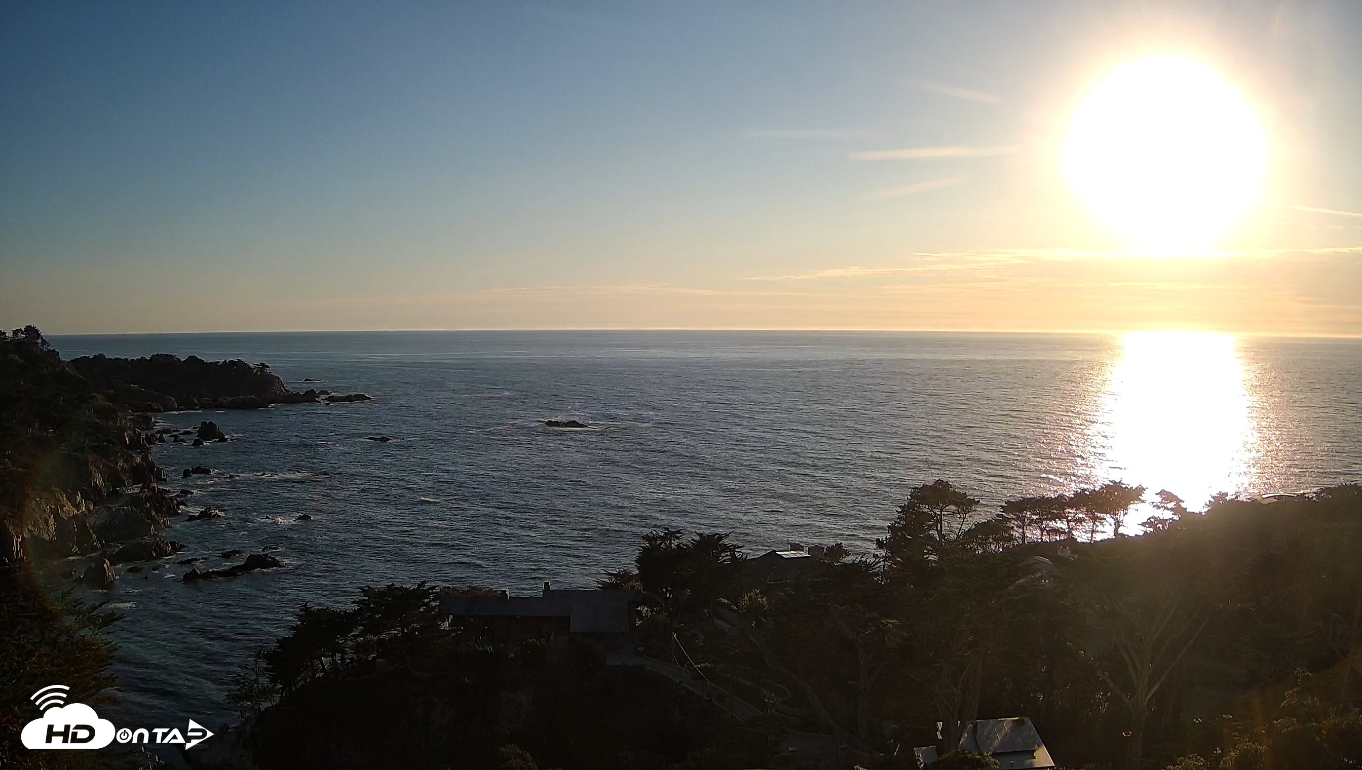 Snapshot of Carmel-By-The-Sea Live Webcam taken Sep 9, 2026, 6:30pm PDT
