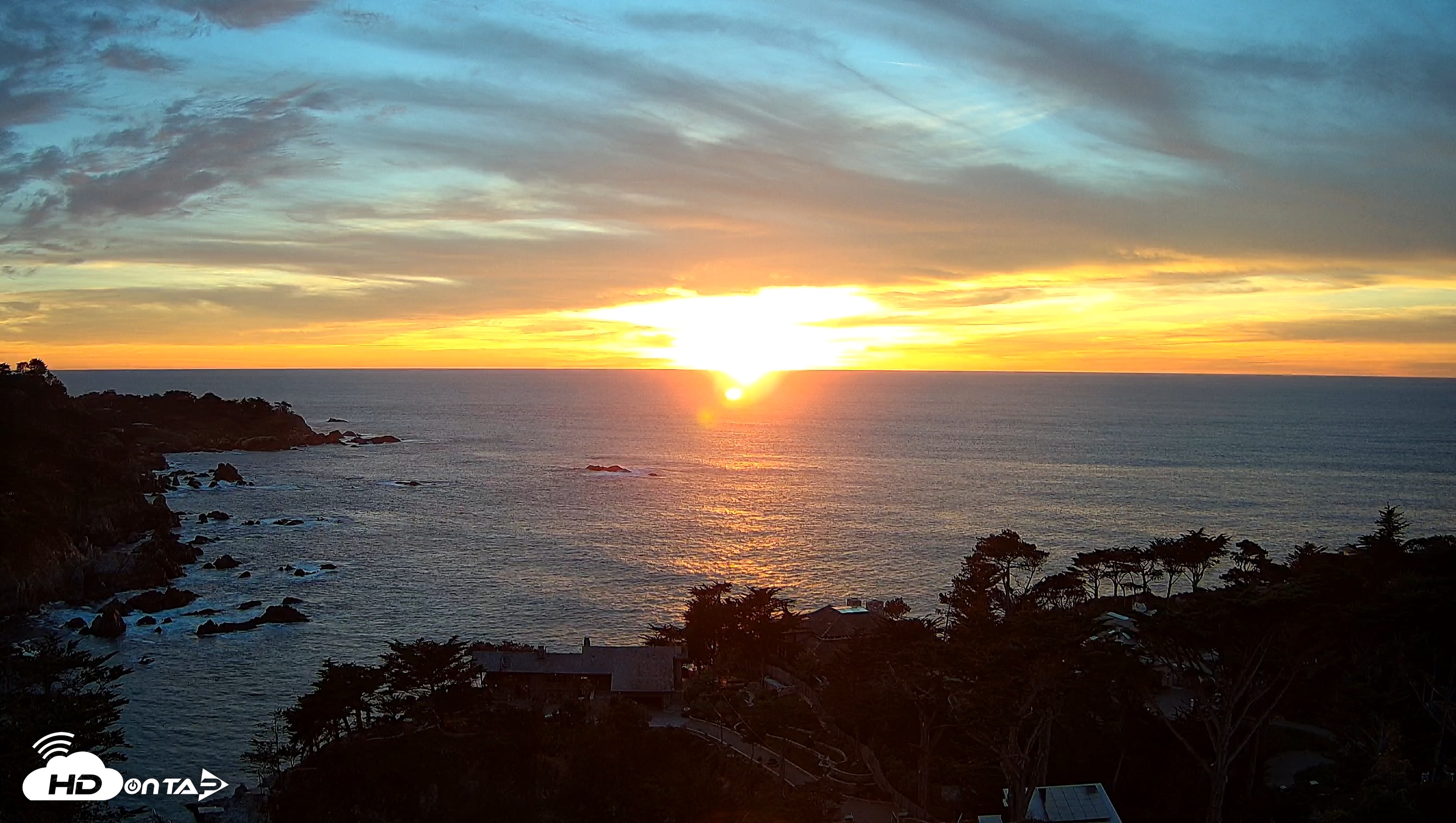 Snapshot of Carmel-By-The-Sea Live Webcam taken Jan 10, 2026, 5:11pm PST