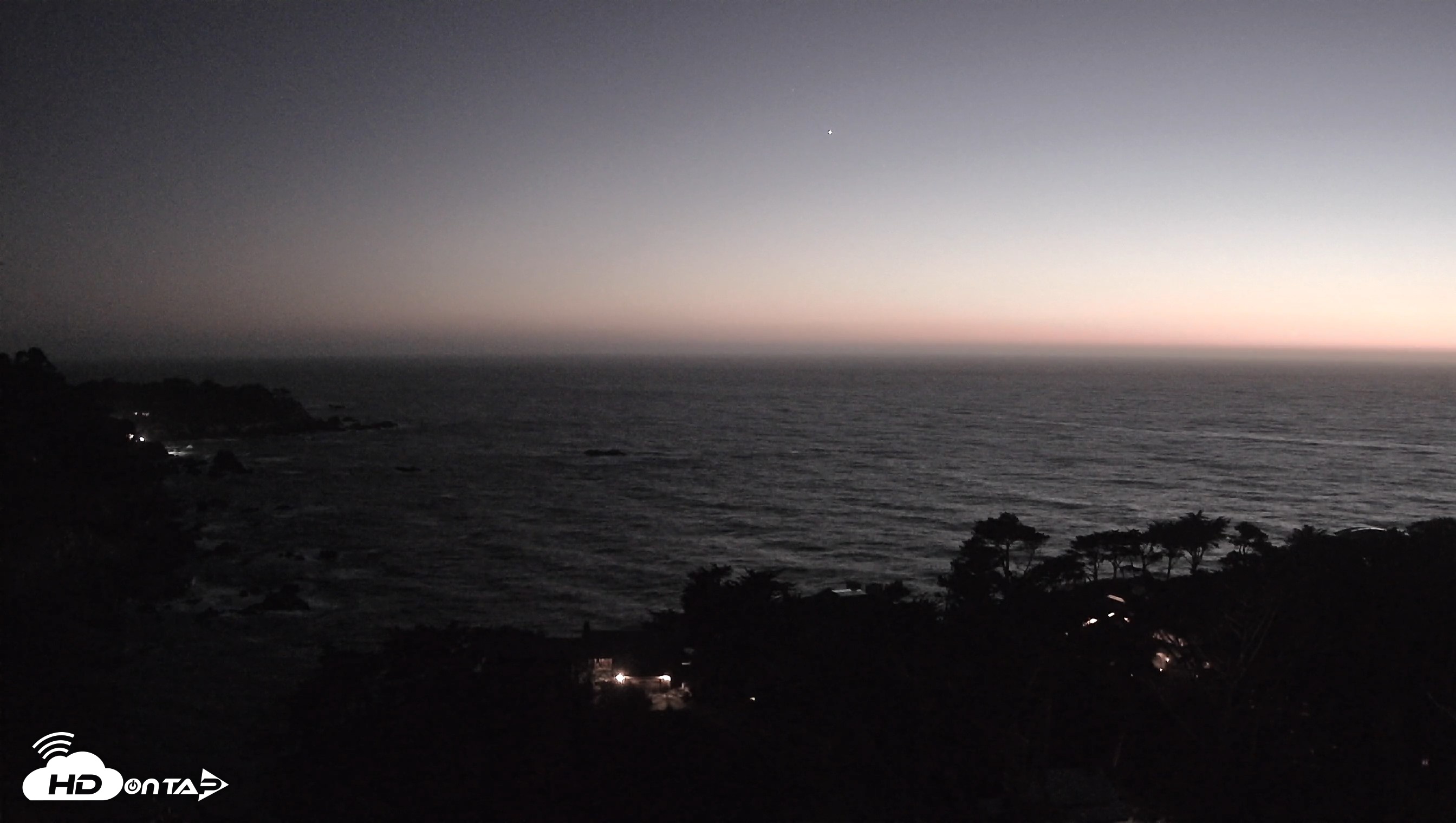 Snapshot of Carmel-By-The-Sea Live Webcam taken Aug 29, 2026, 8:20pm PDT