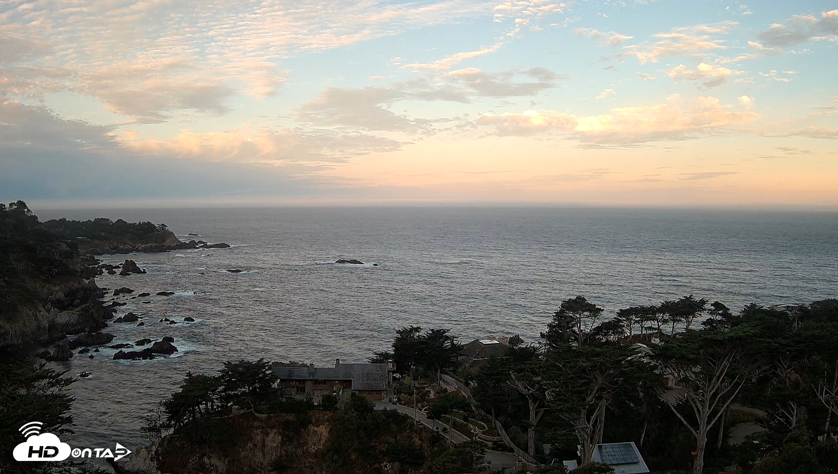 Snapshot of Carmel-By-The-Sea Live Webcam taken Aug 27, 2026, 6:55am PDT