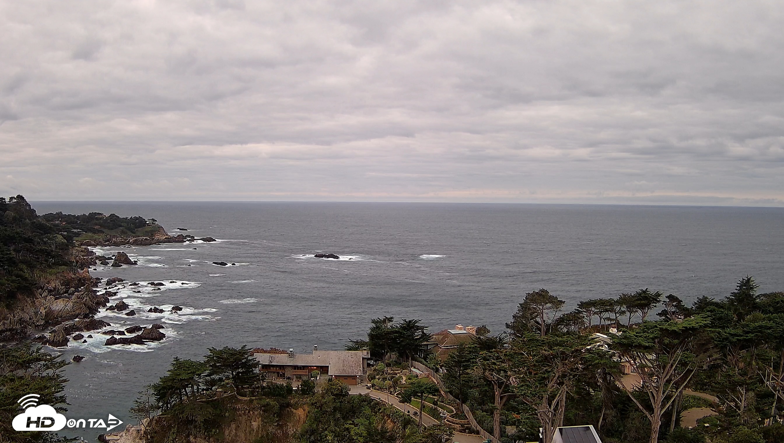 Snapshot of Carmel-By-The-Sea Live Webcam taken Dec 21, 2025, 4:35pm PST