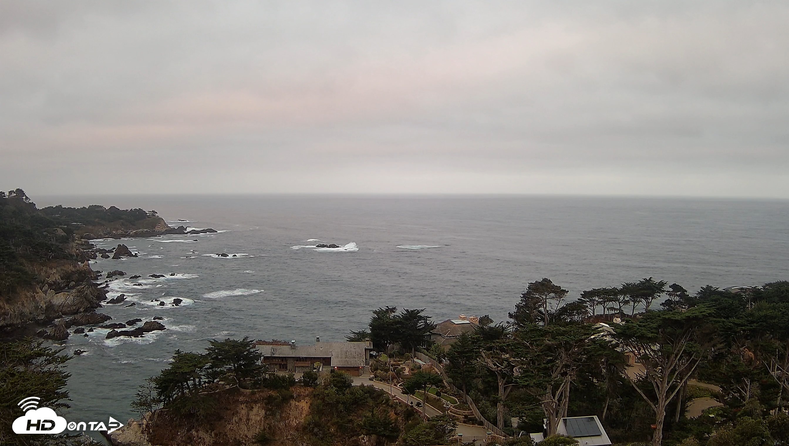 Snapshot of Carmel-By-The-Sea Live Webcam taken Aug 30, 2026, 6:48am PDT