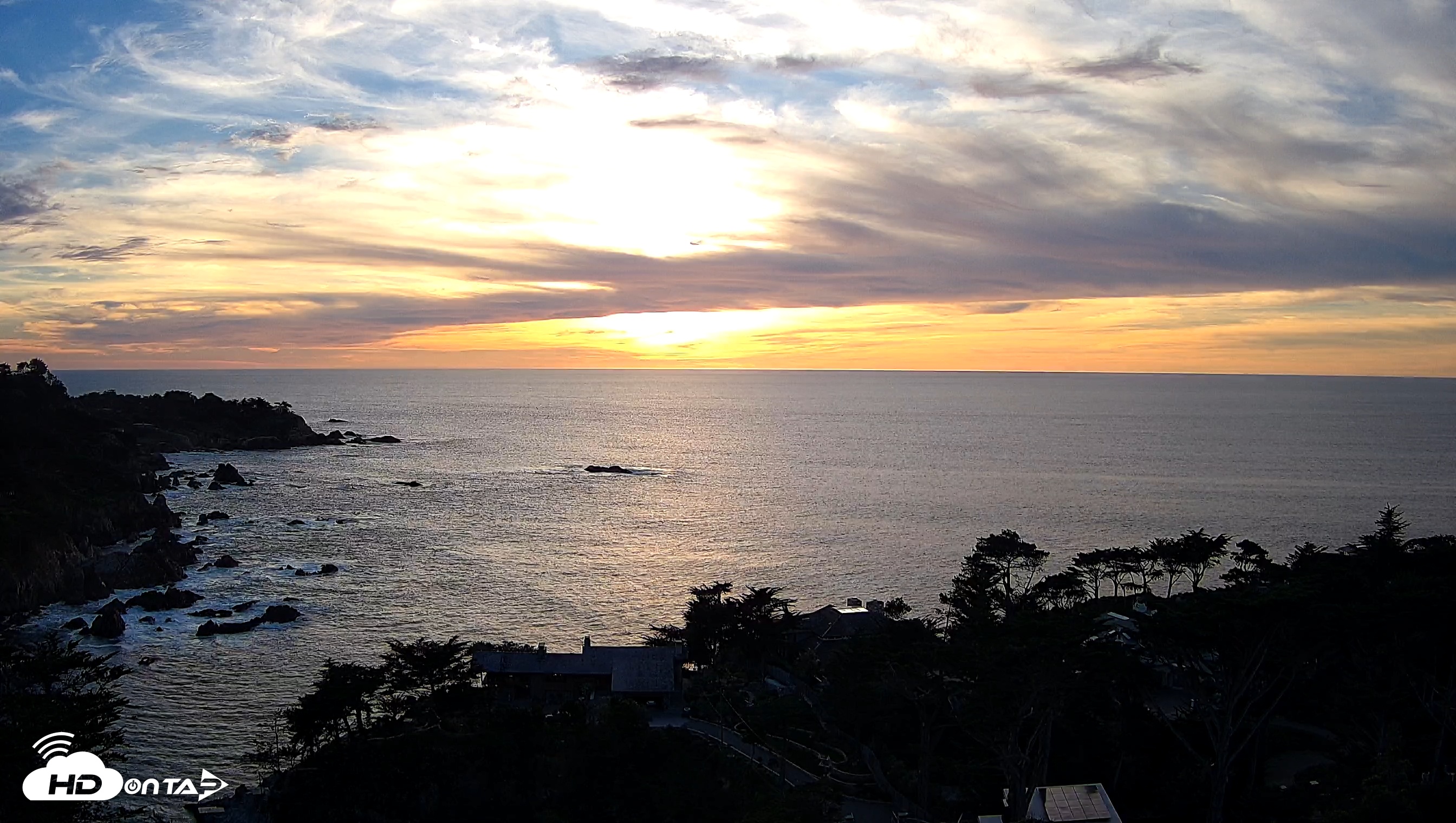 Snapshot of Carmel-By-The-Sea Live Webcam taken Jan 10, 2026, 4:44pm PST