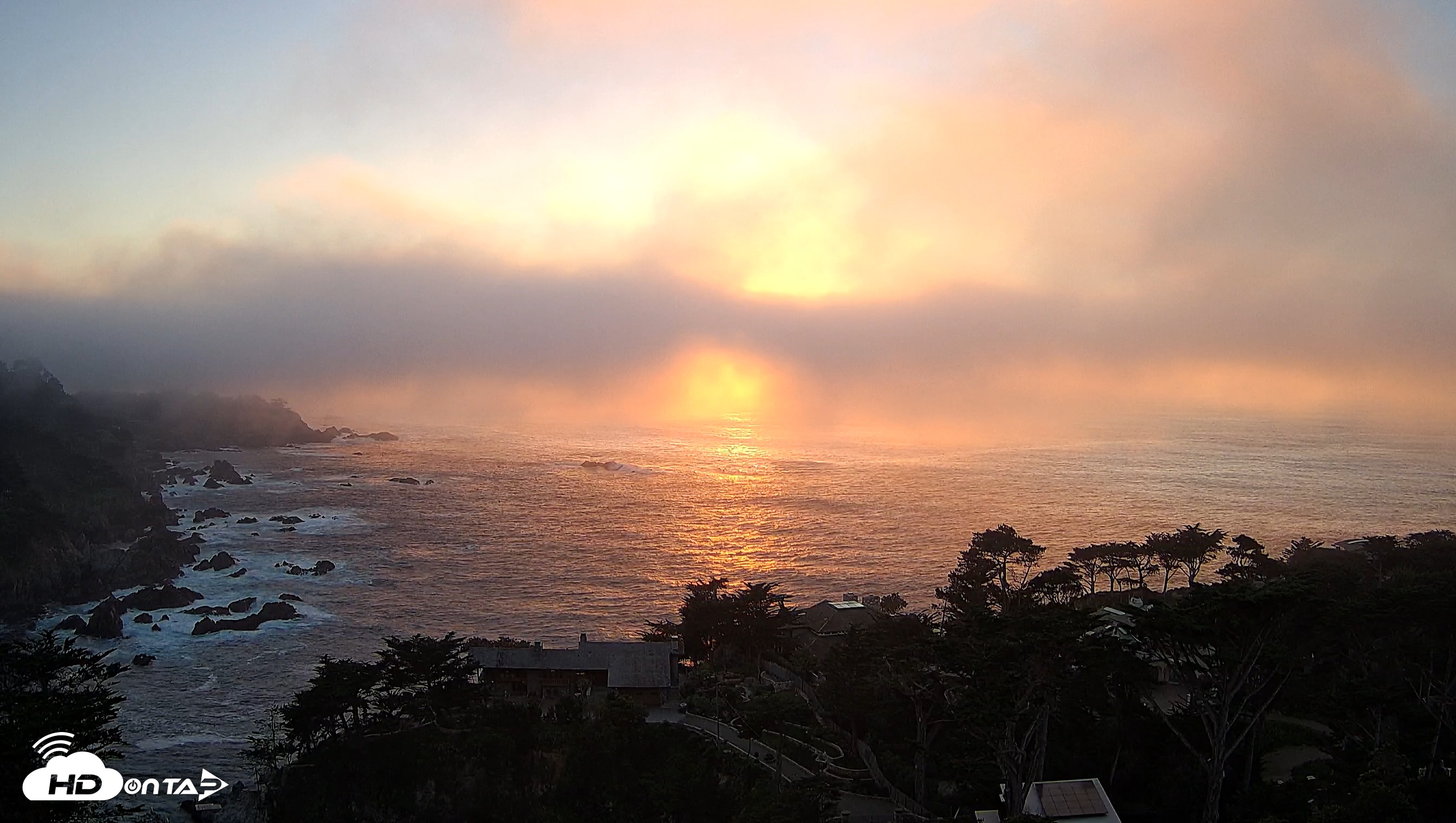 Snapshot of Carmel-By-The-Sea Live Webcam taken Jan 15, 2026, 5:07pm PST
