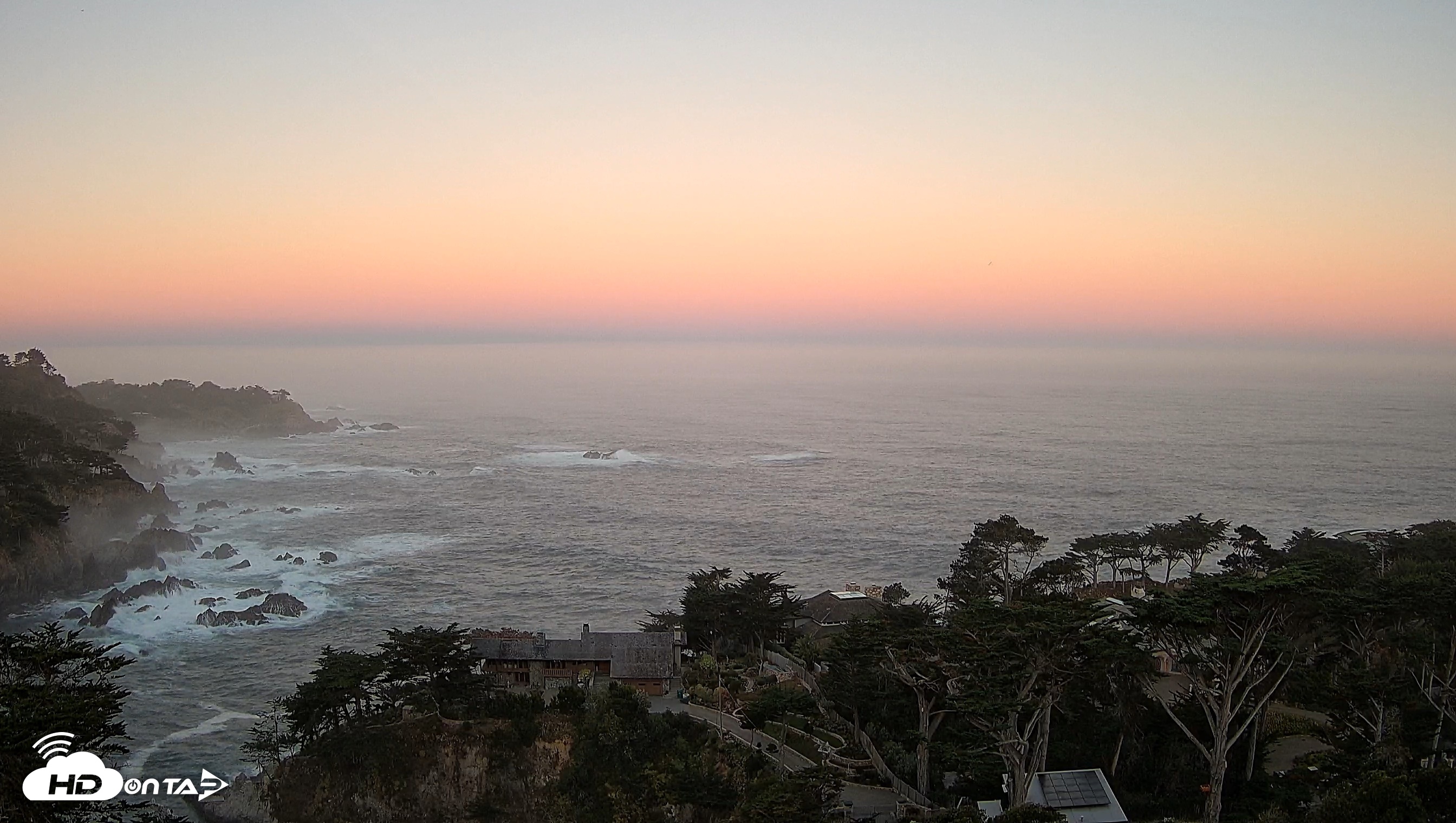 Snapshot of Carmel-By-The-Sea Live Webcam taken Jun 11, 2026, 5:51am PDT
