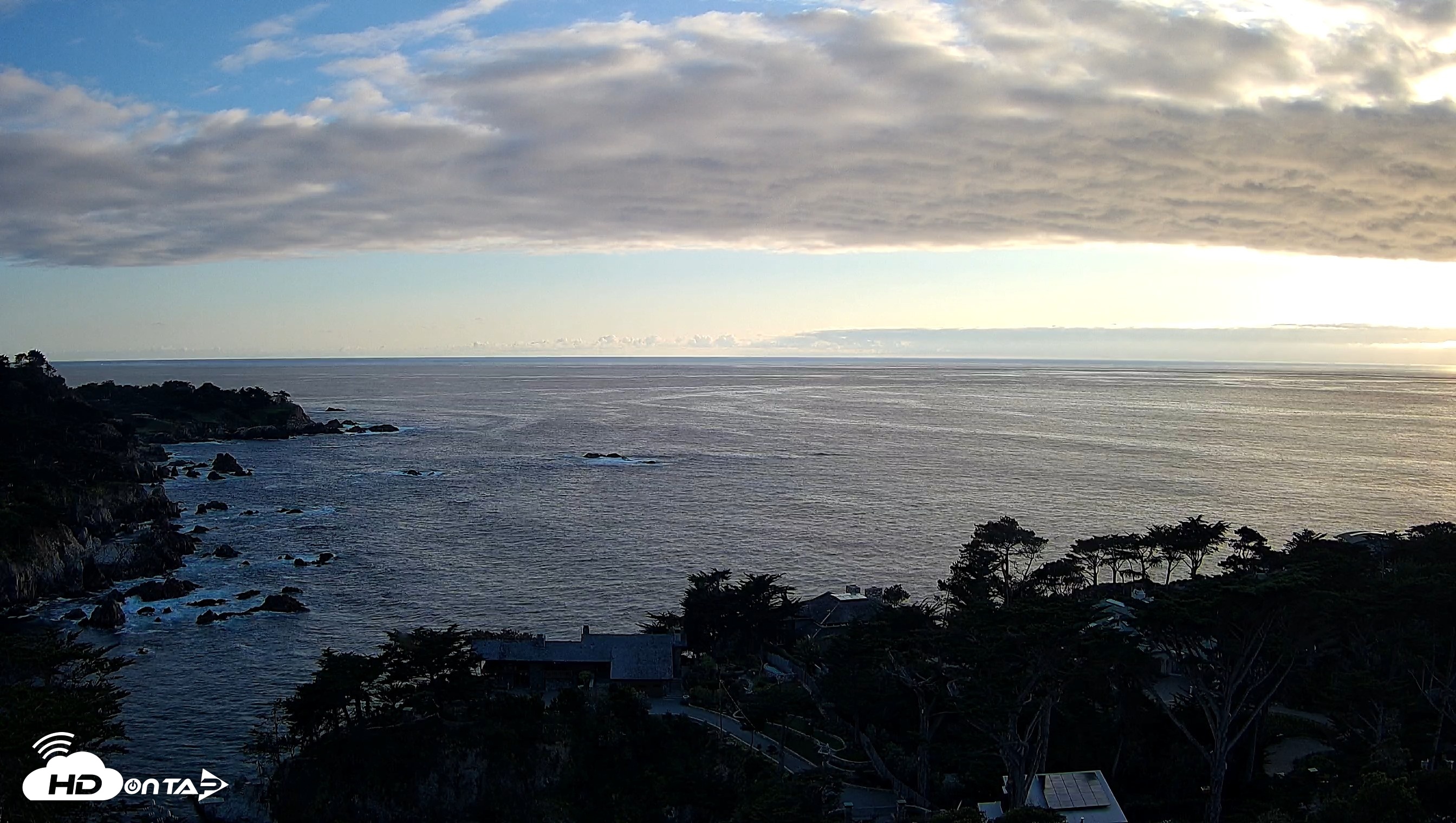 Snapshot of Carmel-By-The-Sea Live Webcam taken May 5, 2026, 7:04pm PDT
