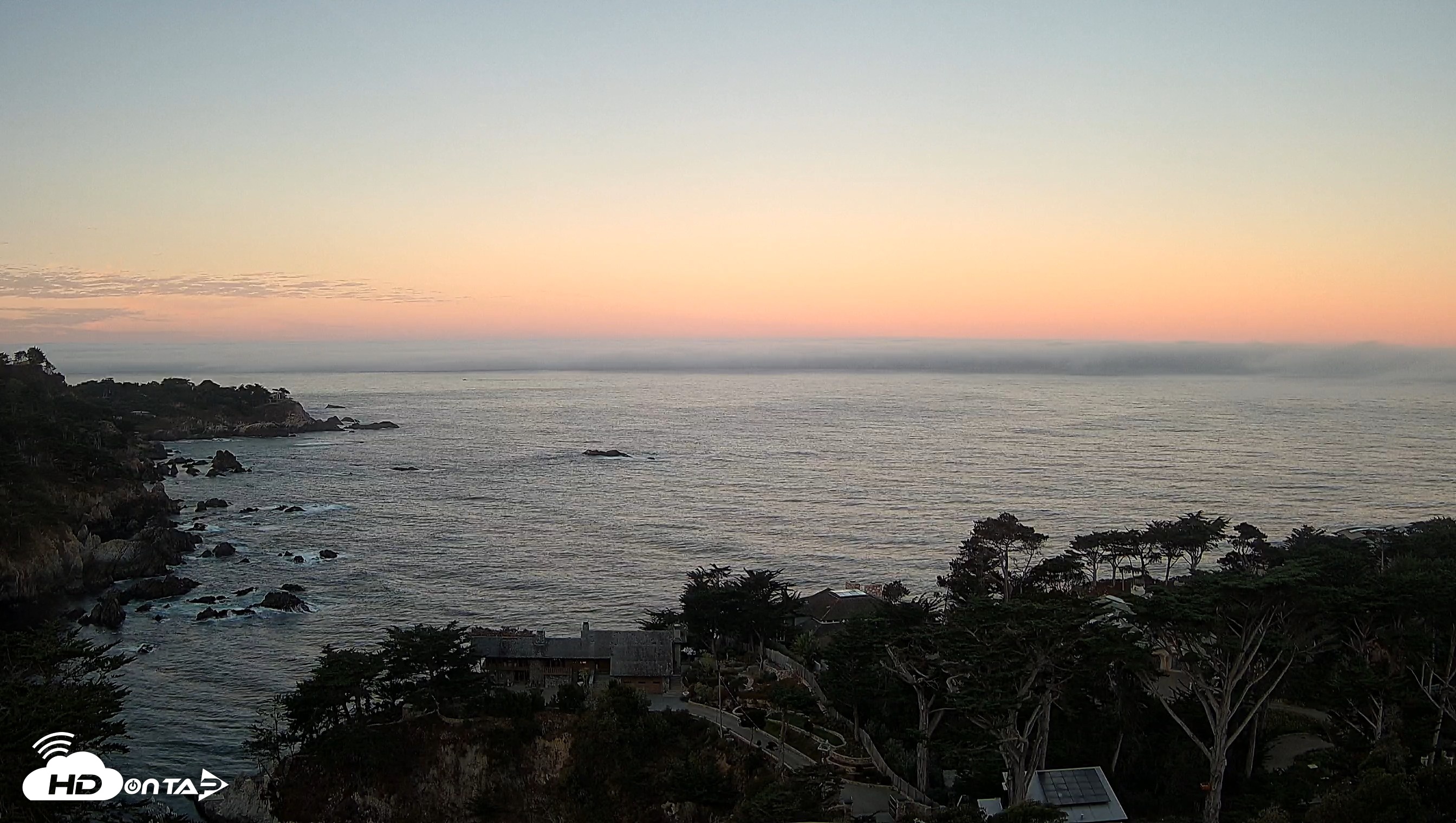 Snapshot of Carmel-By-The-Sea Live Webcam taken Sep 8, 2026, 6:53am PDT