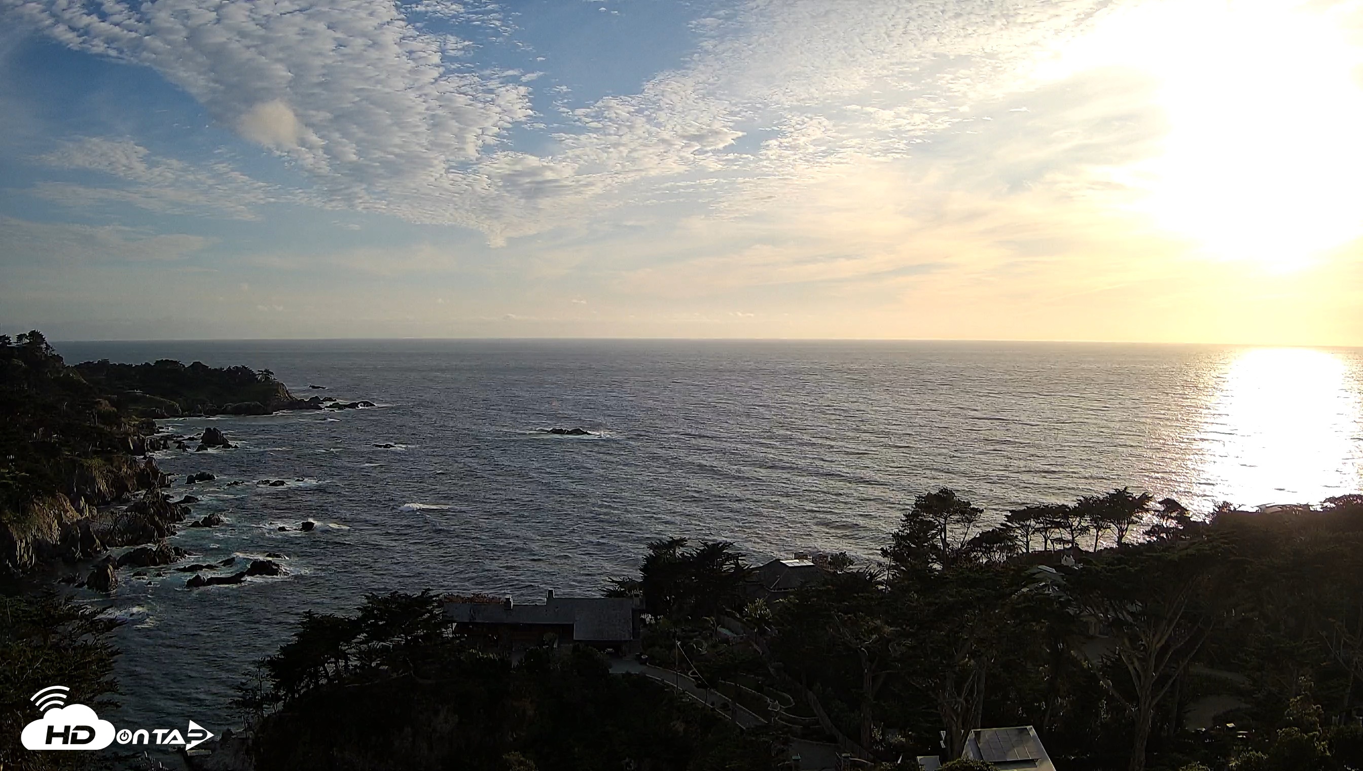 Snapshot of Carmel-By-The-Sea Live Webcam taken Apr 15, 2026, 6:46pm PDT