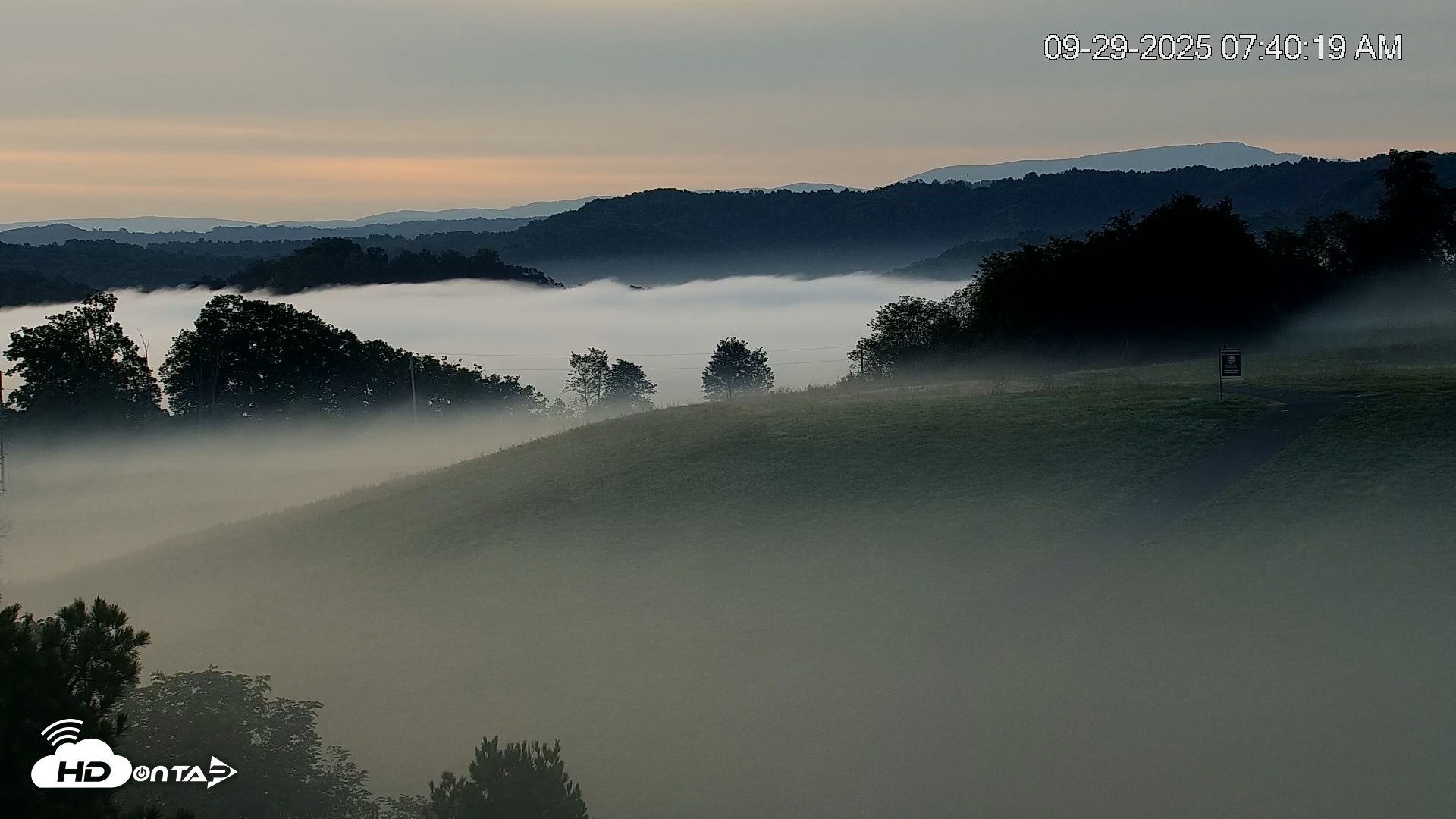 Snapshot of Virginia Elk Live Webcam taken Sep 29, 2025, 7:40am EDT