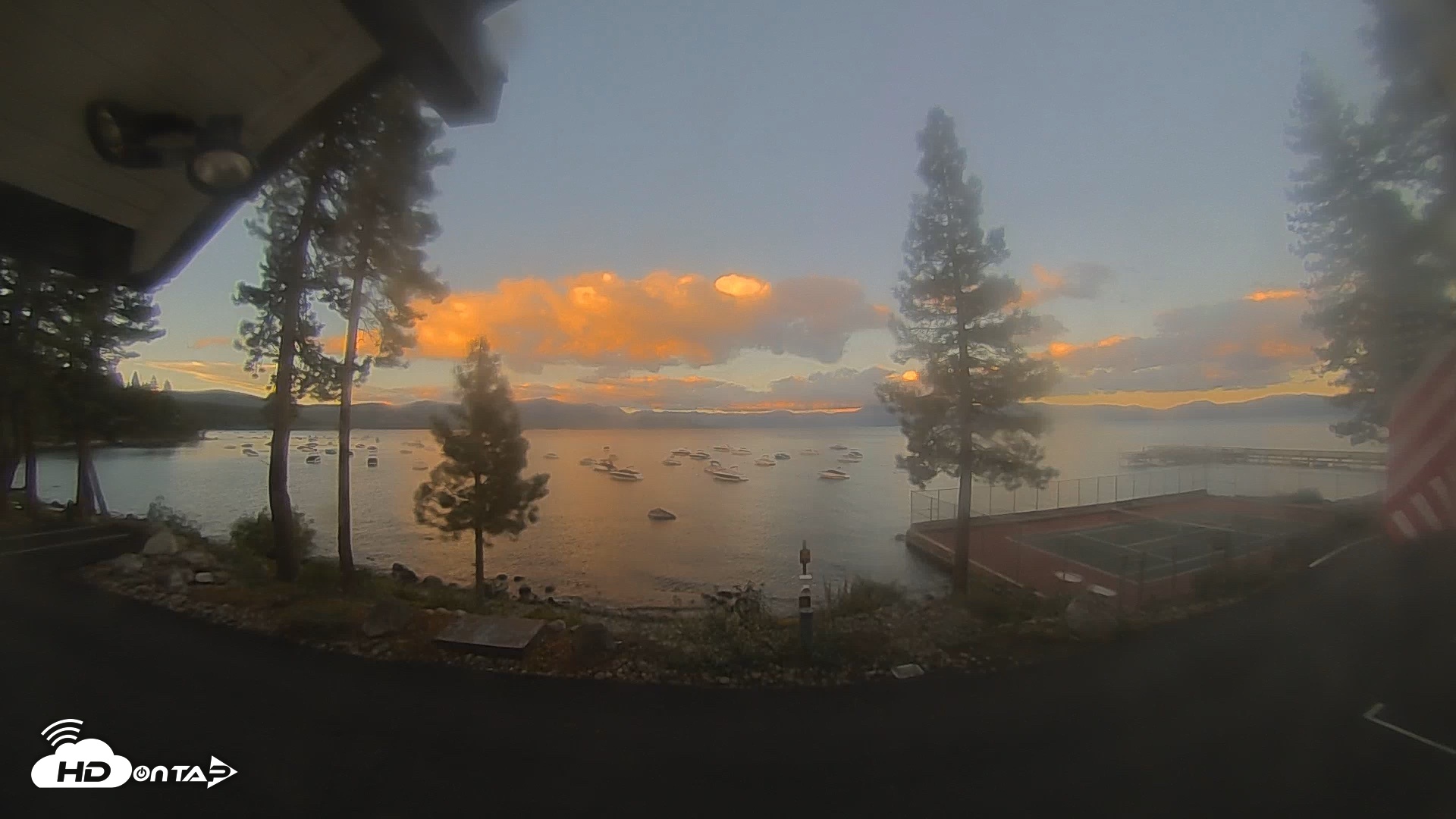 Snapshot of Carnelian Bay Lake Tahoe Live Webcam taken Sep 4, 2026, 7:15pm PDT