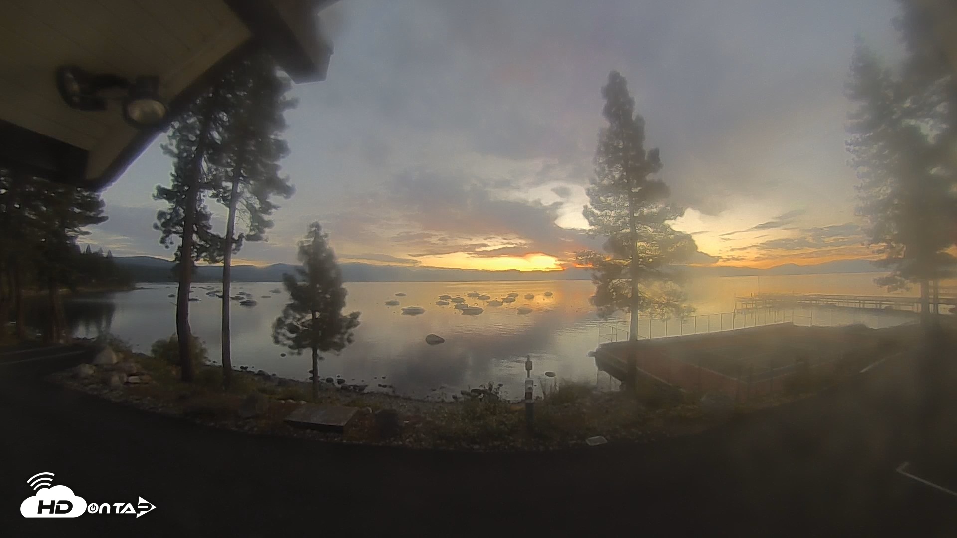 Snapshot of Carnelian Bay Lake Tahoe Live Webcam taken Sep 21, 2026, 6:40am PDT