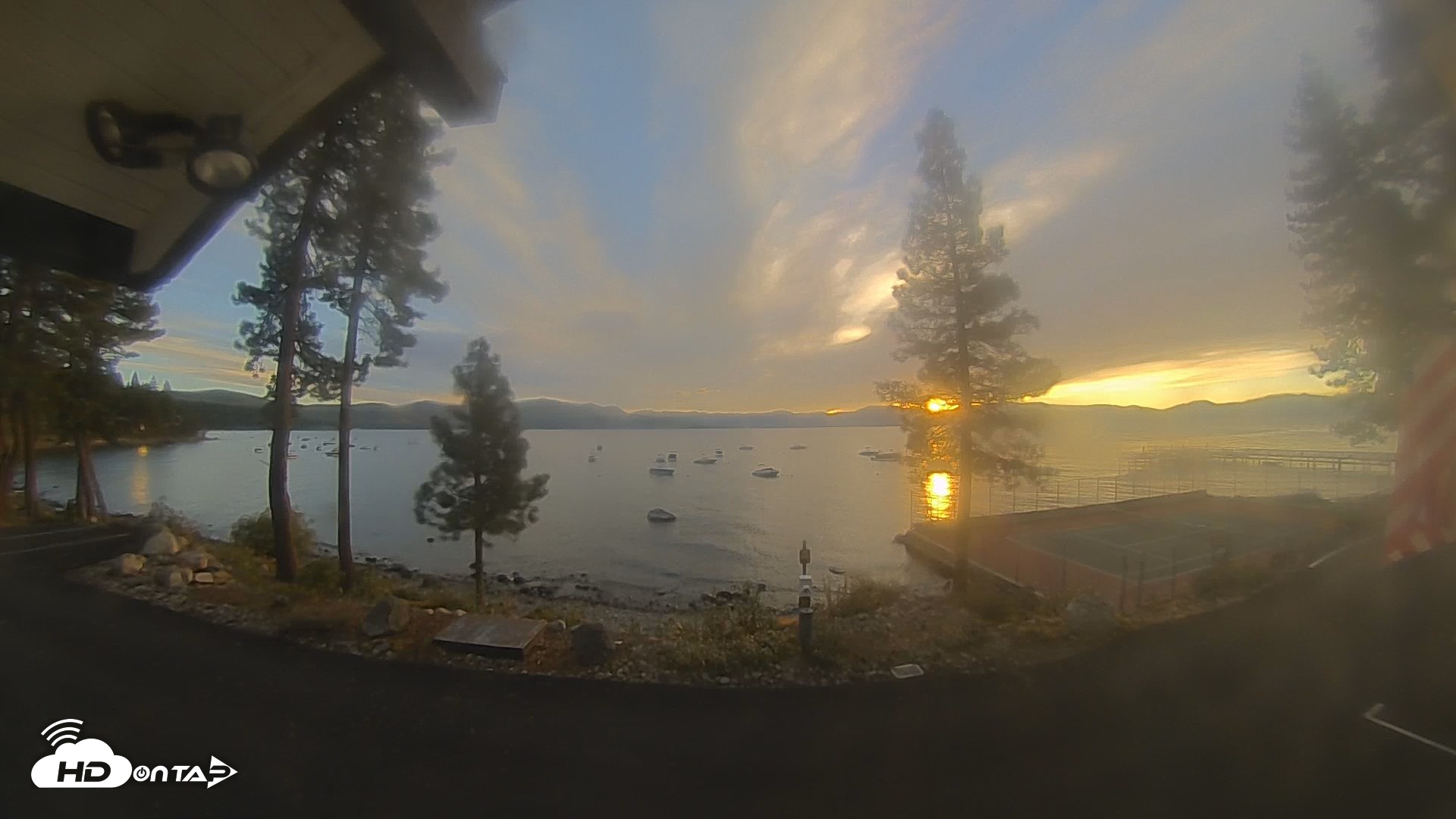 Snapshot of Carnelian Bay Lake Tahoe Live Webcam taken Sep 26, 2026, 7:08am PDT