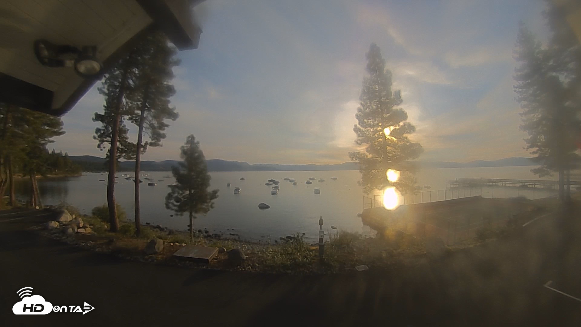 Snapshot of Carnelian Bay Lake Tahoe Live Webcam taken Sep 20, 2026, 7:50am PDT