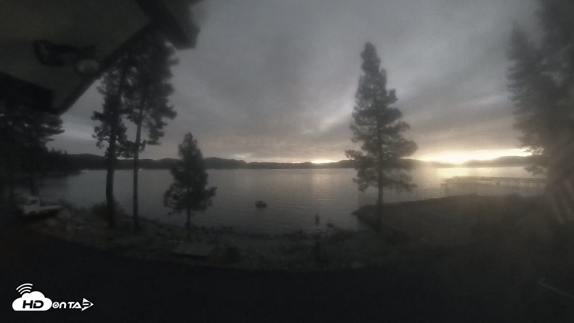 Snapshot of Carnelian Bay Lake Tahoe Live Webcam taken Oct 21, 2026, 6:48am PDT